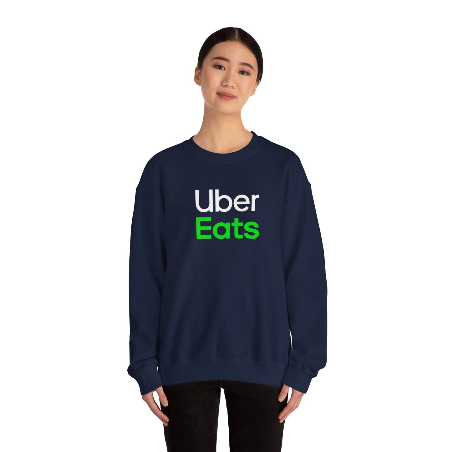 Uber Eats Sweatshirt | Soft Crewneck Apparel | Unisex Sizes S-XXL