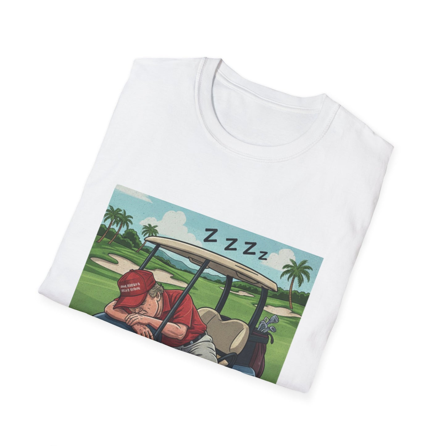 Sleepy Don Anti-Trump T-Shirt | Funny Political Parody & Protest Tee