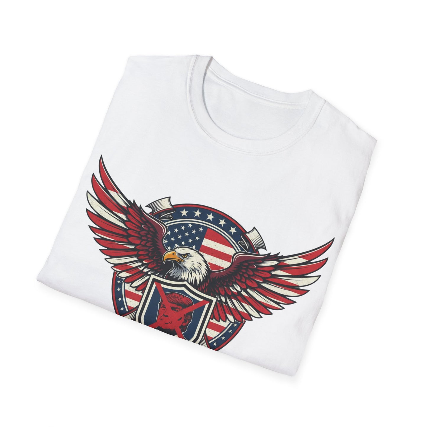 Pro America Anti-Trump T-Shirt | Patriotic Democracy & Protest Apparel