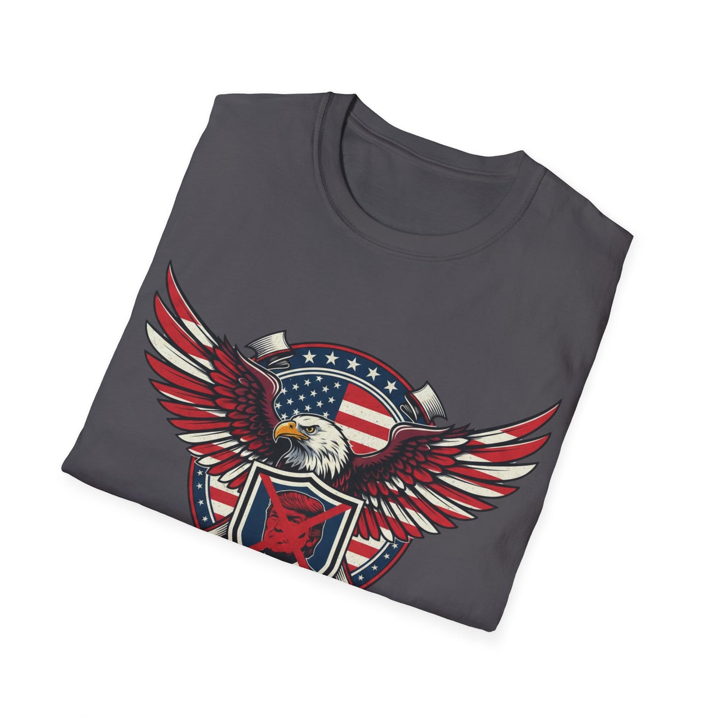 Pro America Anti-Trump T-Shirt | Patriotic Democracy & Protest Apparel