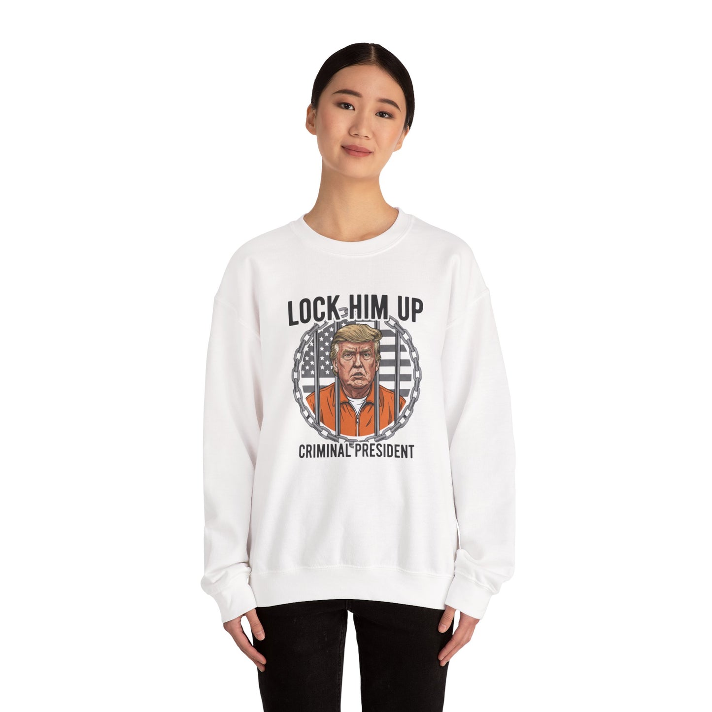 Copy of Copy of Crewneck Sweatshirt — Political Satire 'Is He Dead Yet?