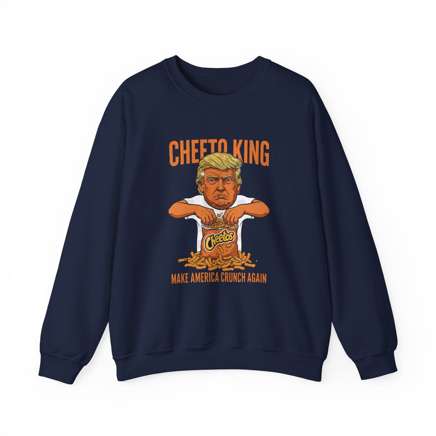 2Crewneck Sweatshirt — Political Satire 'Is He Dead Yet?