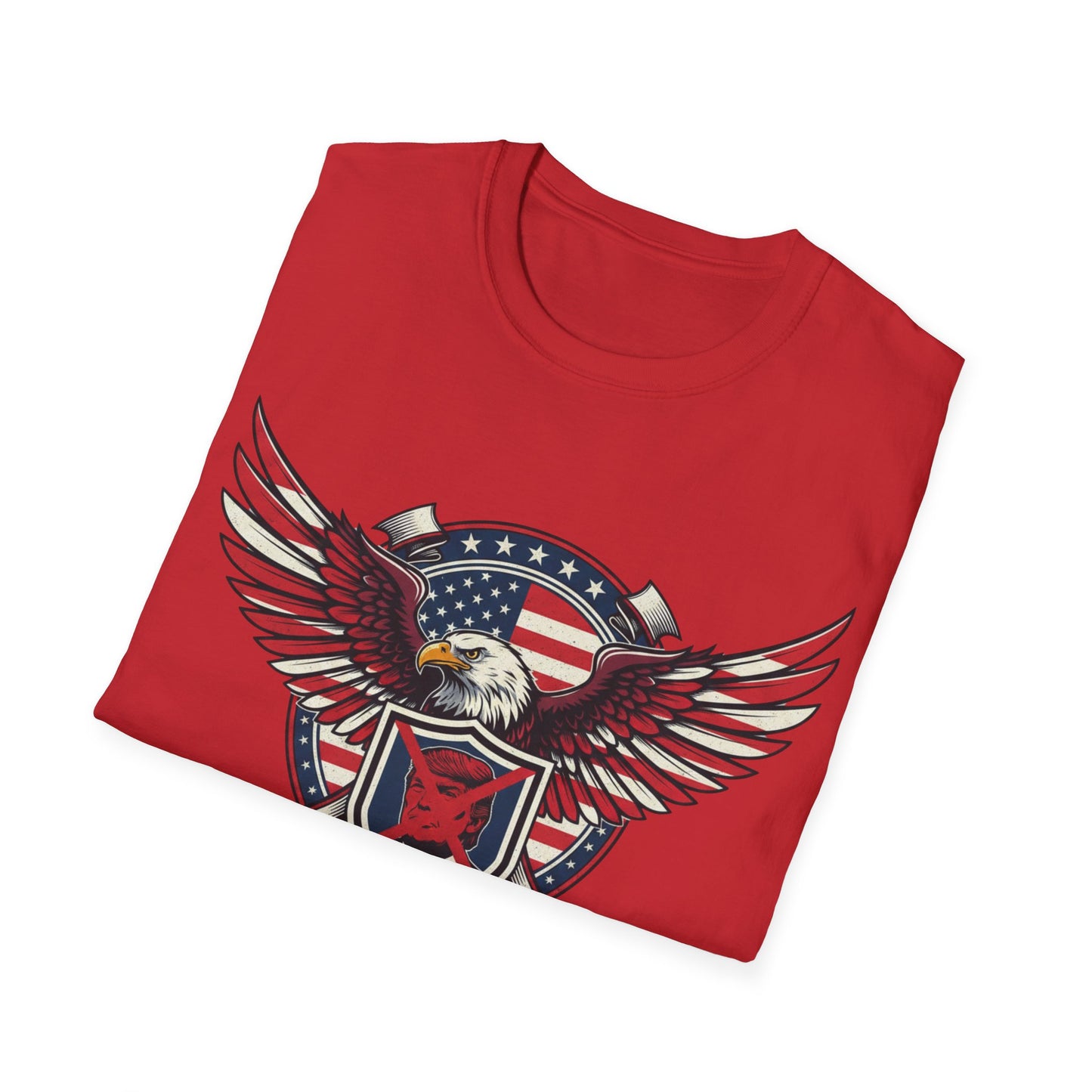 Pro America Anti-Trump T-Shirt | Patriotic Democracy & Protest Apparel