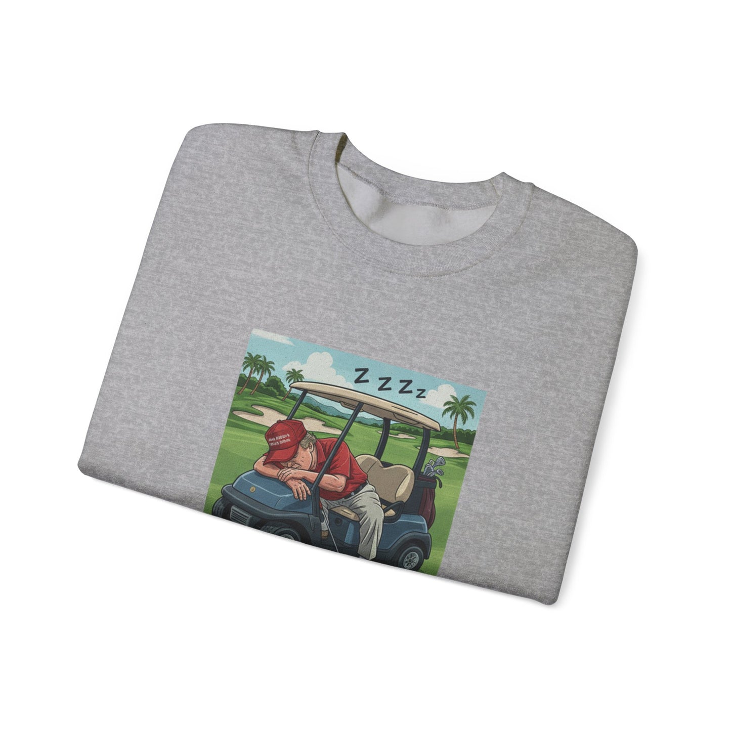 Copy of Copy of 2Crewneck Sweatshirt — Political Satire 'Is He Dead Yet?