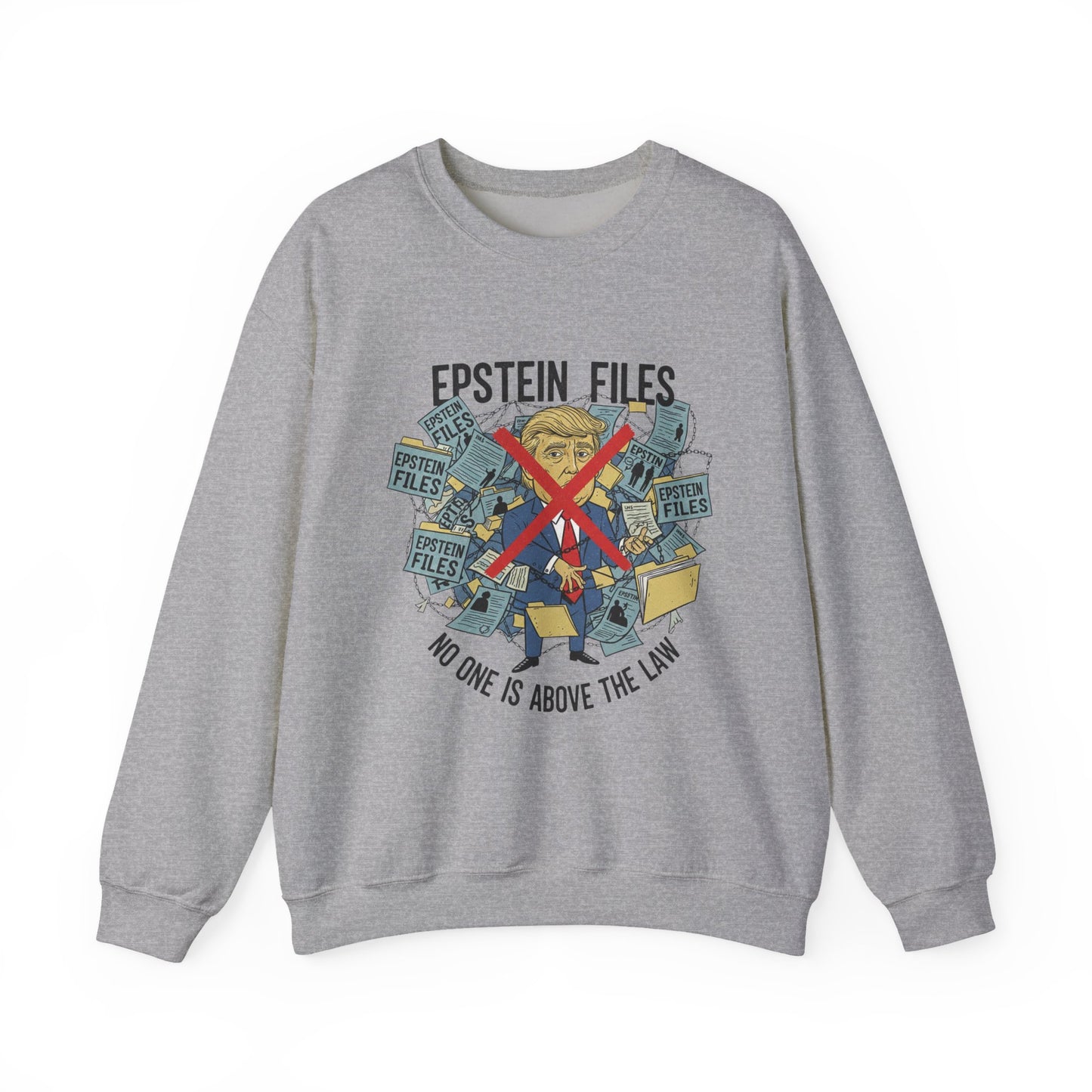 Copy of Copy of Copy of Crewneck Sweatshirt — Political Satire 'Is He Dead Yet?