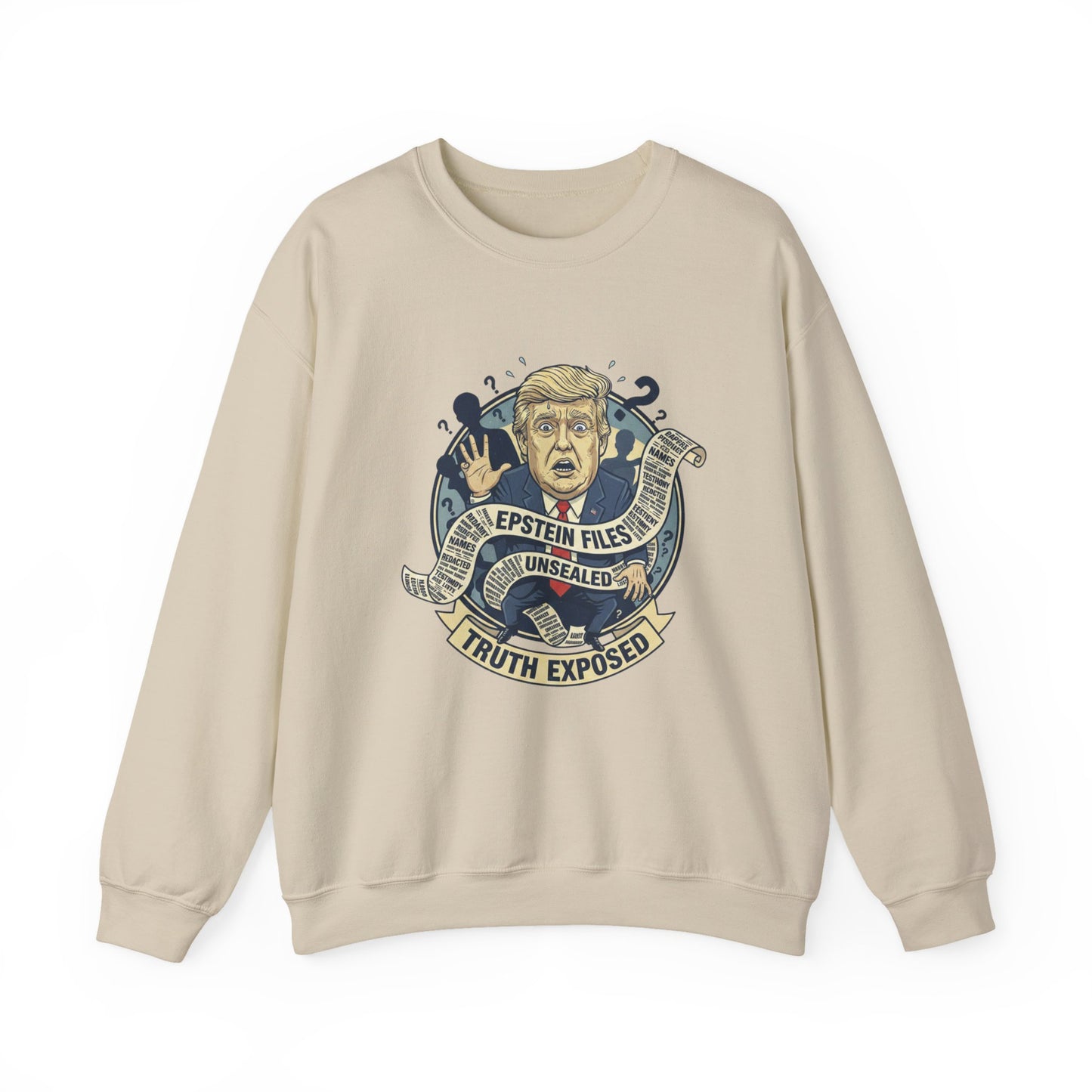 Copy of Copy of Copy of Crewneck Sweatshirt — Political Satire 'Is He Dead Yet?