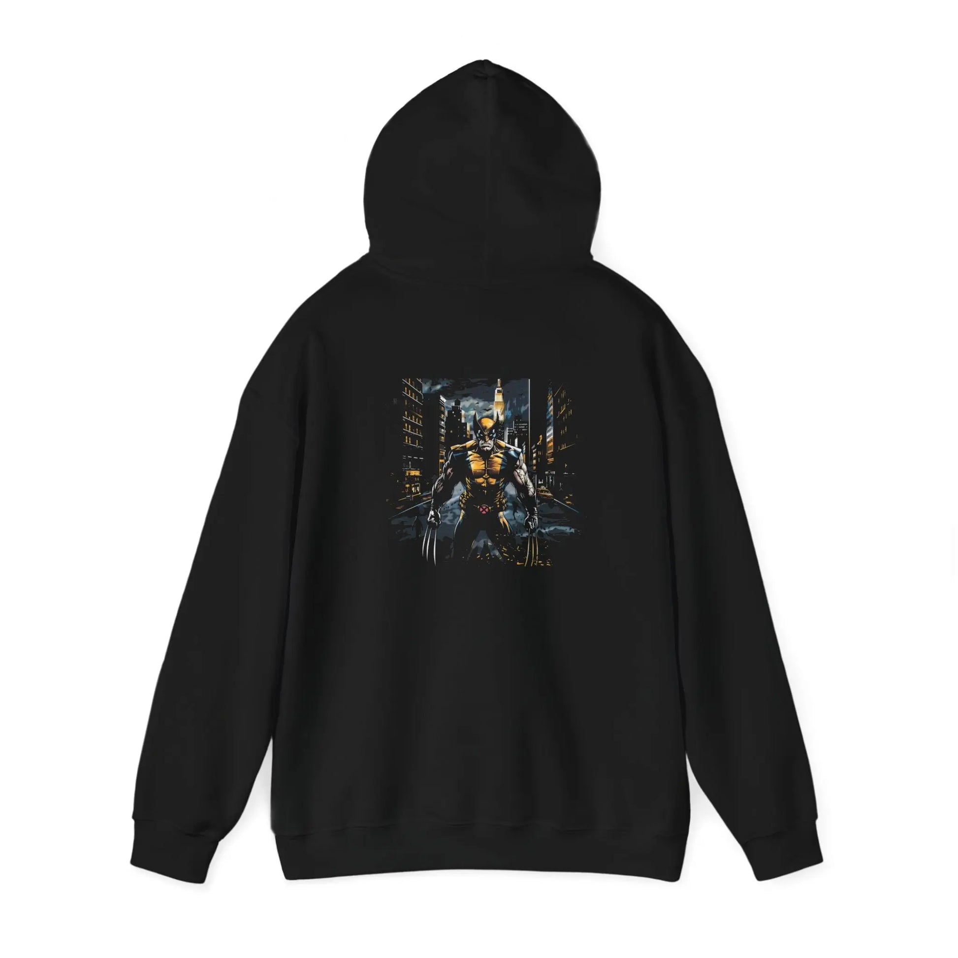 Wolverine Ready to Fight Hoodie: Unleash Your Inner Hero in Style! - Black Threadz