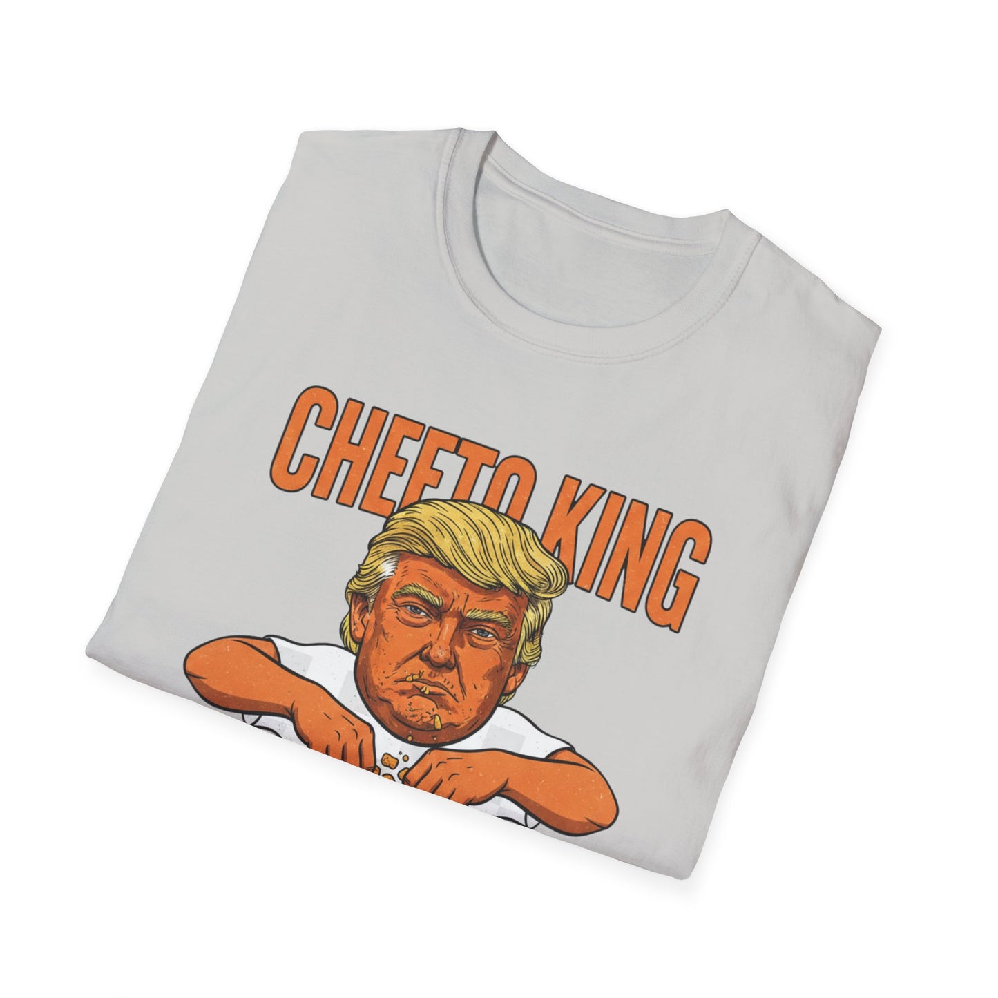 Cheeto King Anti-Trump T-Shirt | No Kings Political Satire Apparel