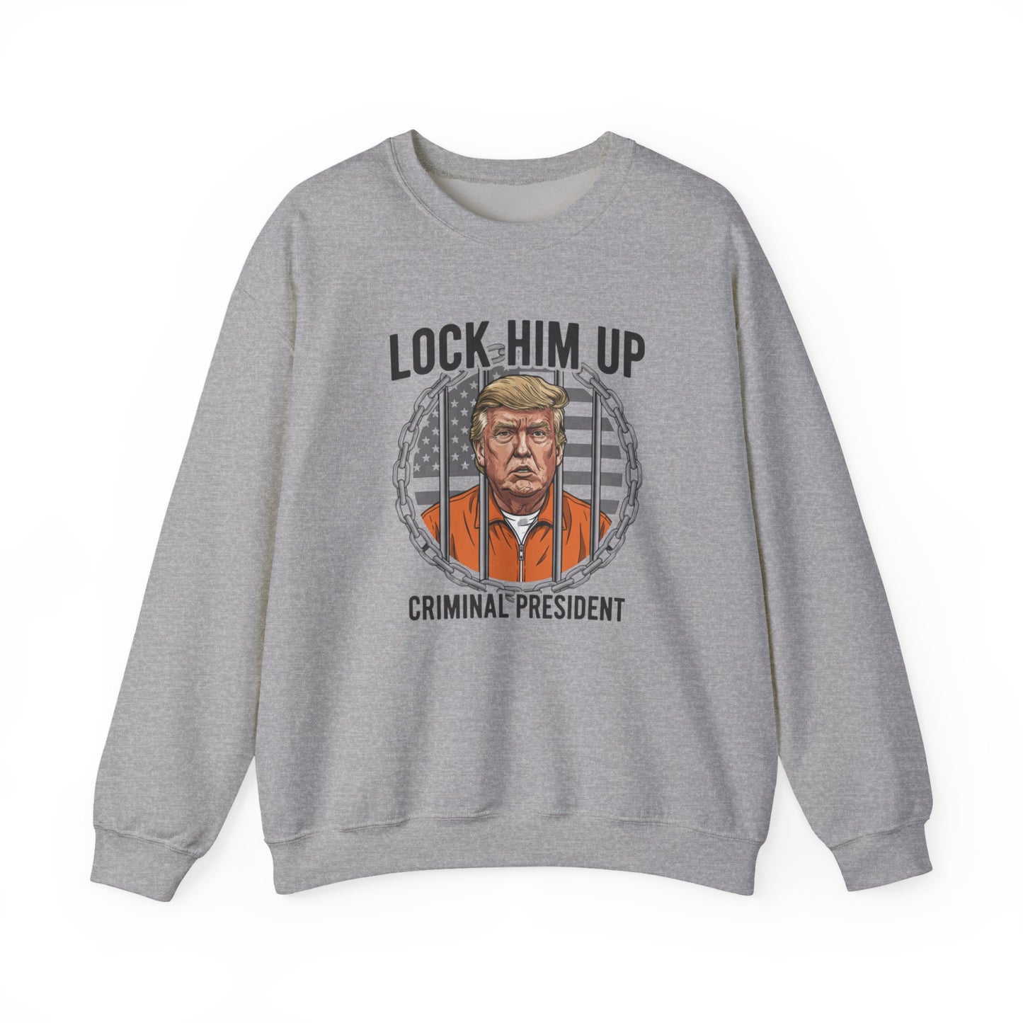Copy of Copy of Crewneck Sweatshirt — Political Satire 'Is He Dead Yet?