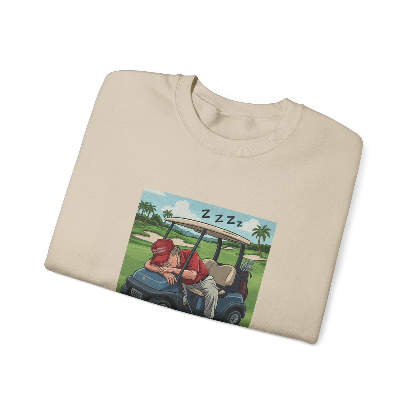 Copy of Copy of 2Crewneck Sweatshirt — Political Satire 'Is He Dead Yet?