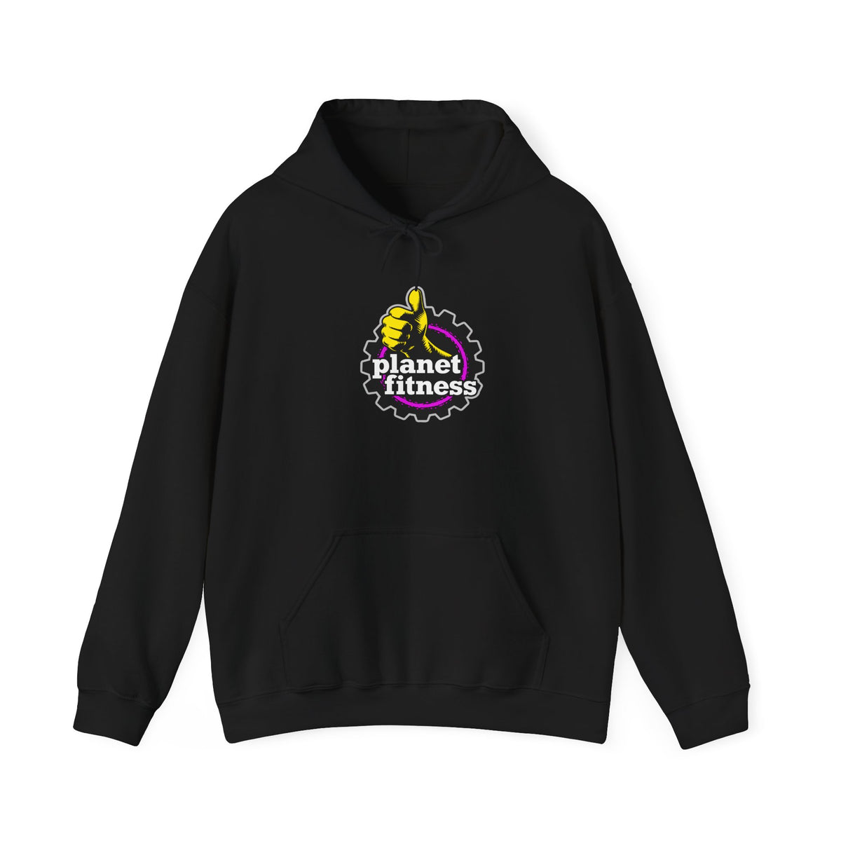 Planet Fitness Inspired Hoodie – Unisex Gym Sweatshirt | Cozy Fitness Pullover for Workout Lovers