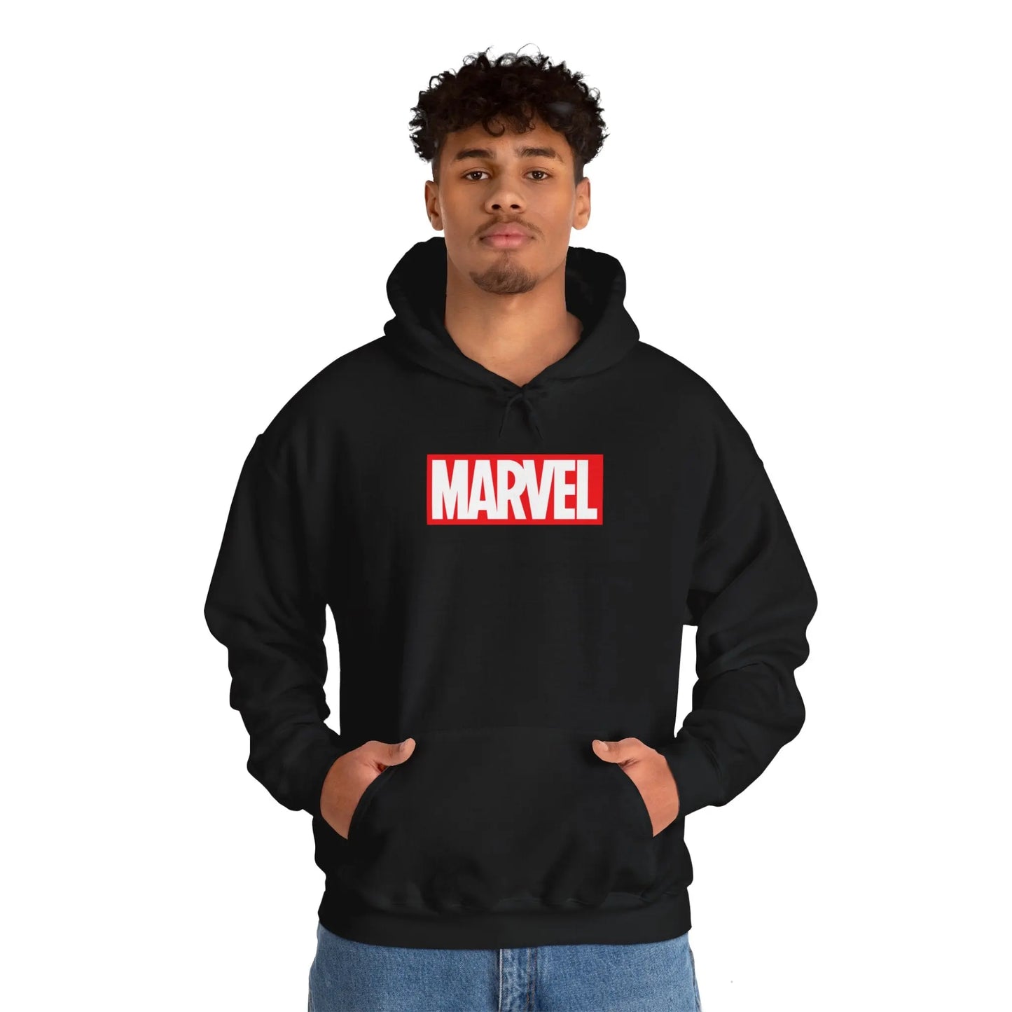 Iconic Hulk: New York City Skyline Black Hoodie - Black Threadz