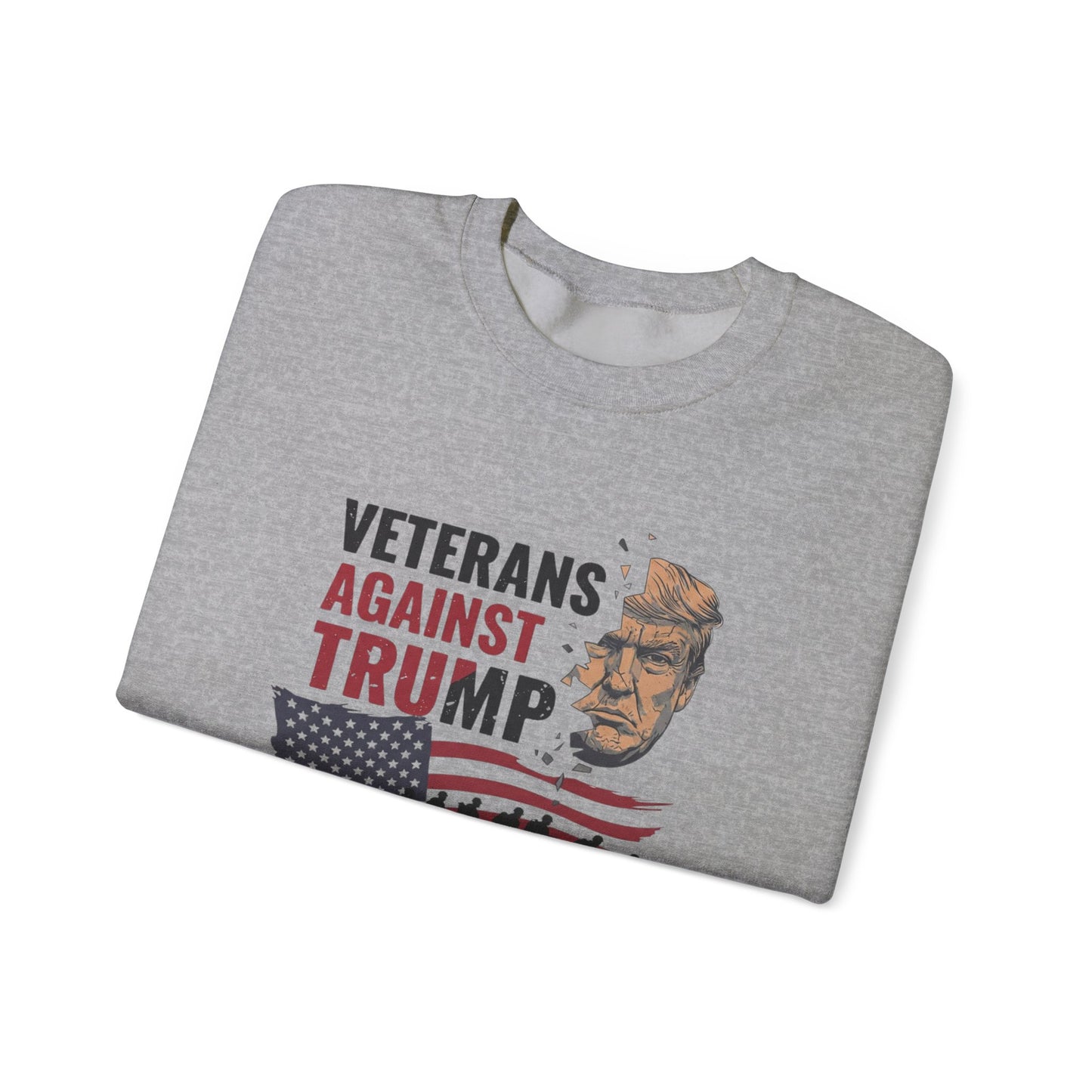 6Crewneck Sweatshirt — Political Satire 'Is He Dead Yet?
