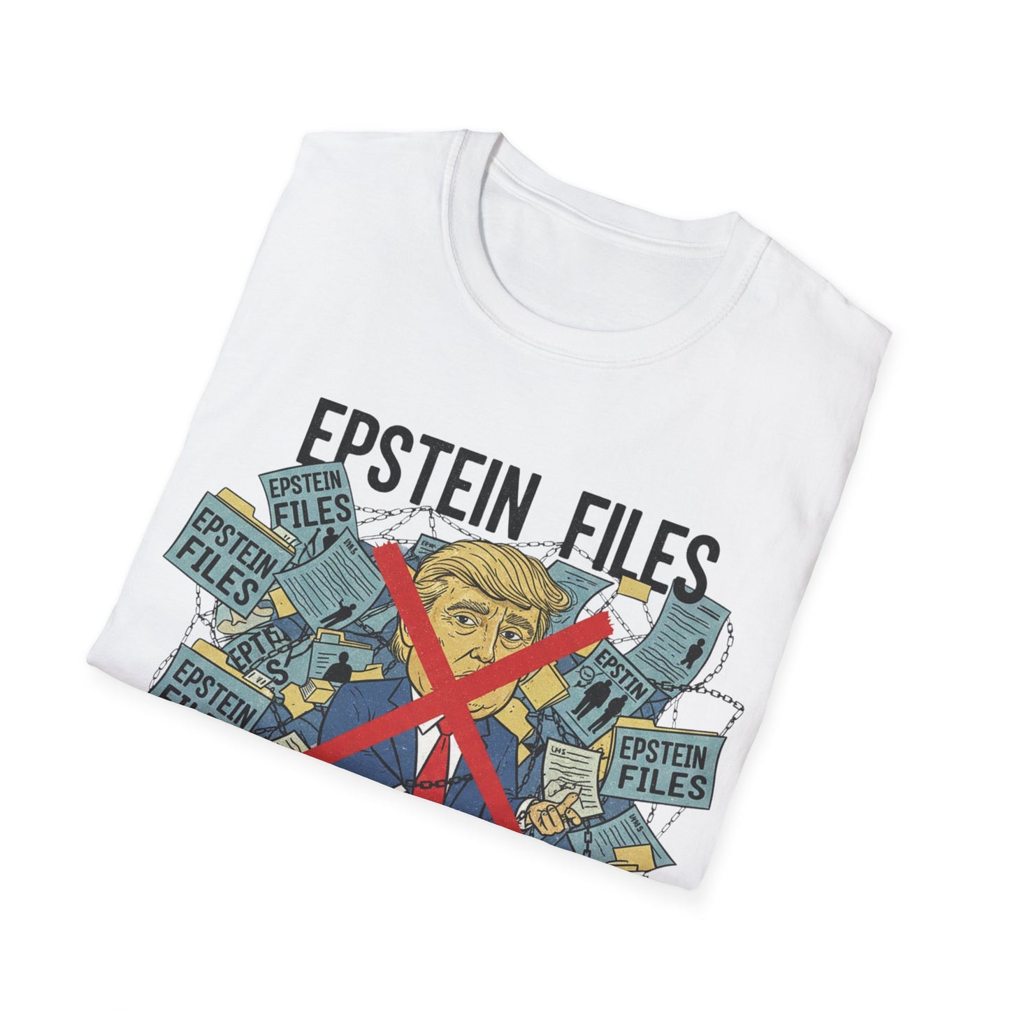 Trump in Epstein Files T-Shirt | Release the List Political Tee