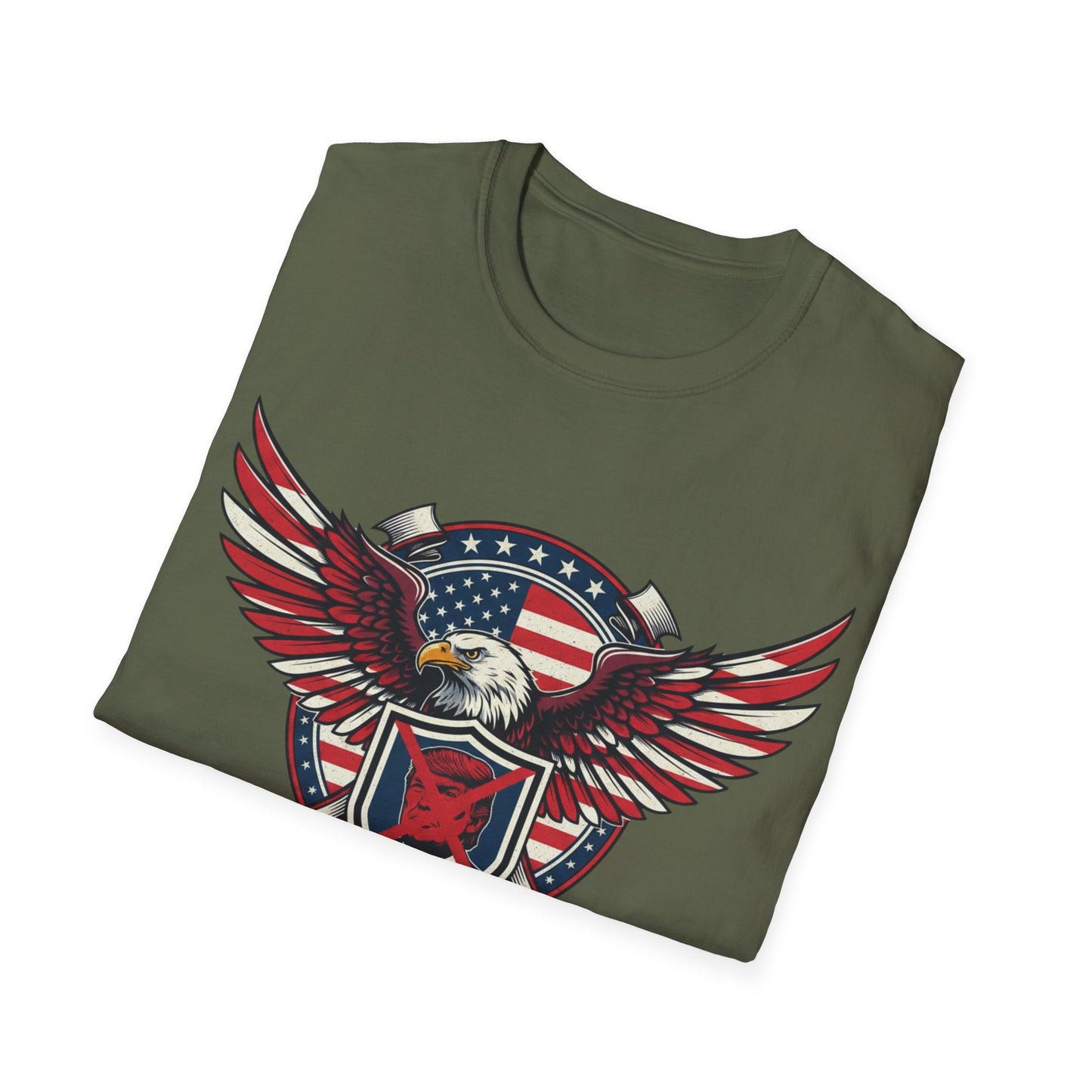 Pro America Anti-Trump T-Shirt | Patriotic Democracy & Protest Apparel