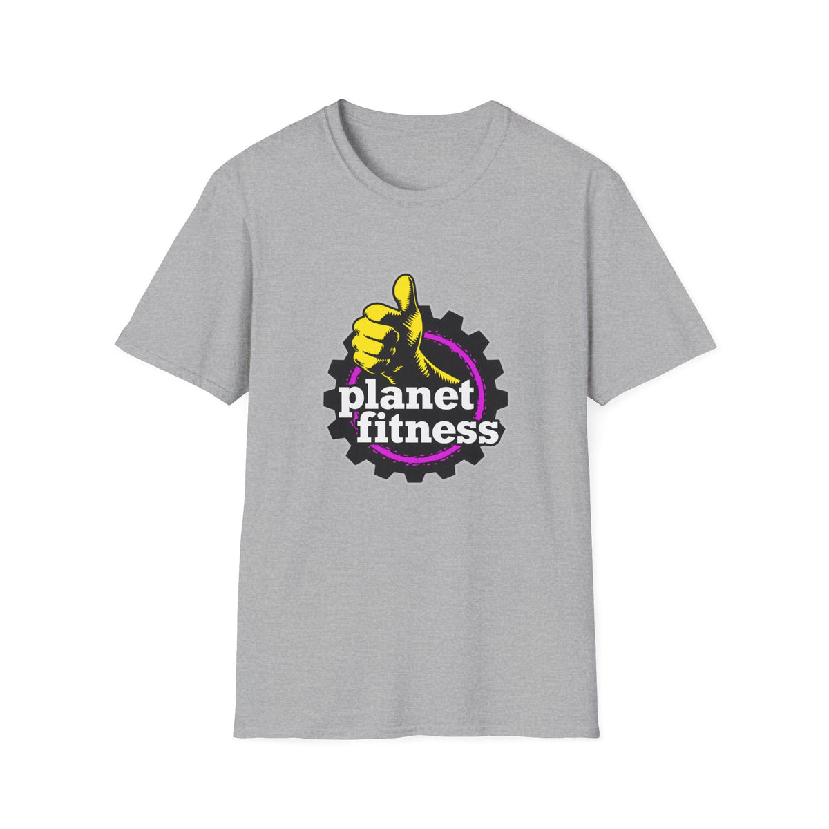 Planet Fitness Inspired Workout T-Shirt – Gym Tee for Fitness Lovers | Unisex Casual Gym Shirt
