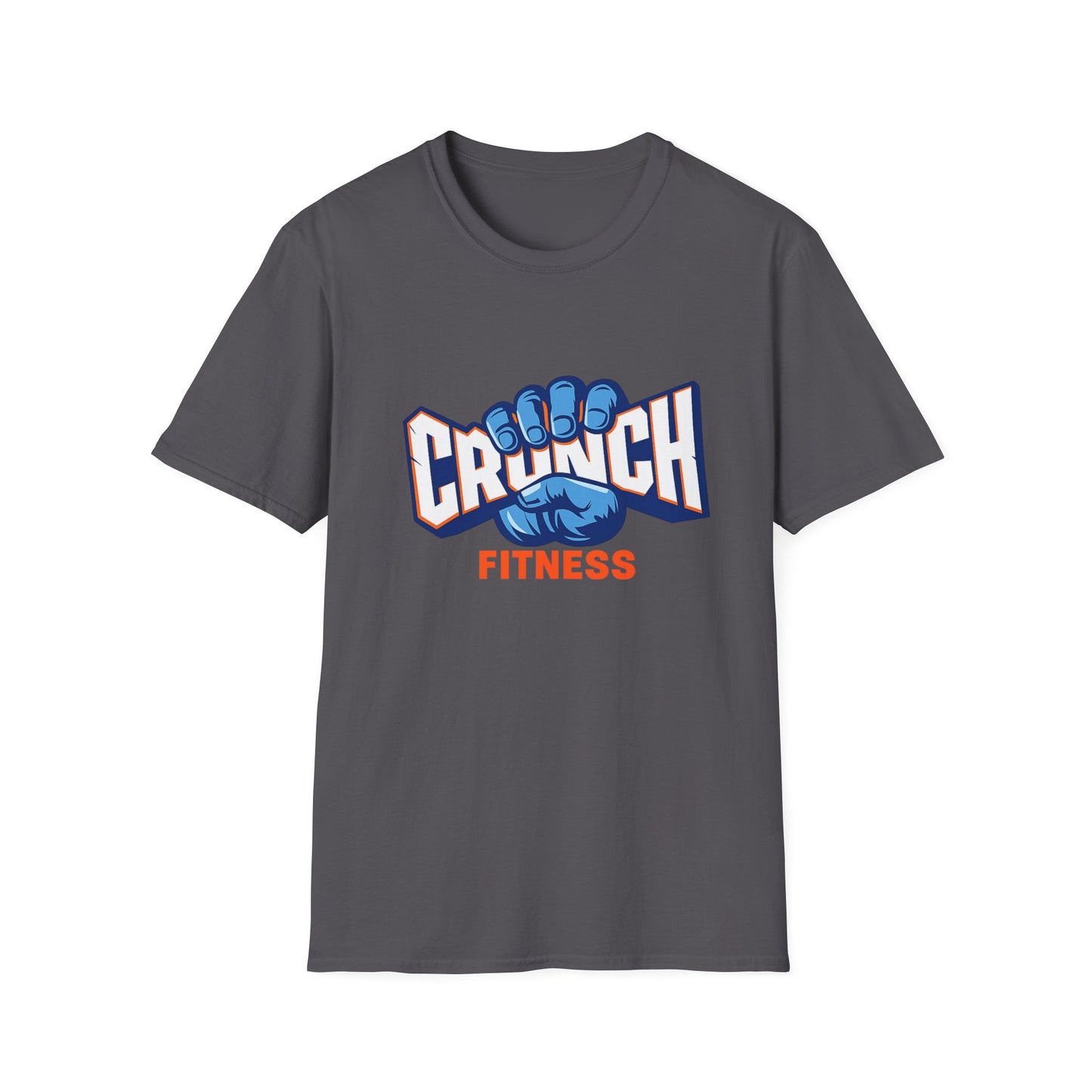 Crunch Fitness T-Shirt – Gym Workout Graphic Tee – Fitness Lover Training Shirt – Unisex Athletic Top for Men & Women