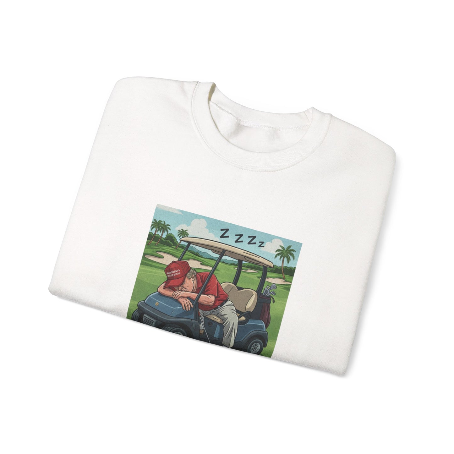 Copy of Copy of 2Crewneck Sweatshirt — Political Satire 'Is He Dead Yet?