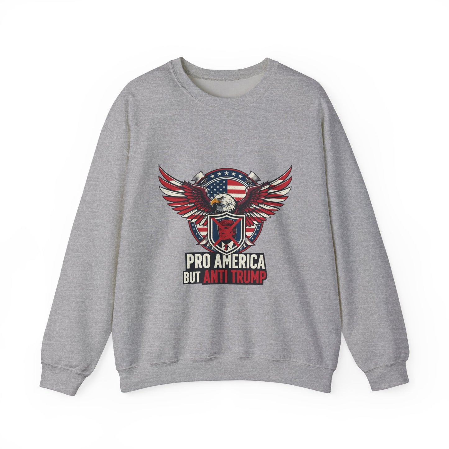 6Crewneck Sweatshirt — Political Satire 'Is He Dead Yet?