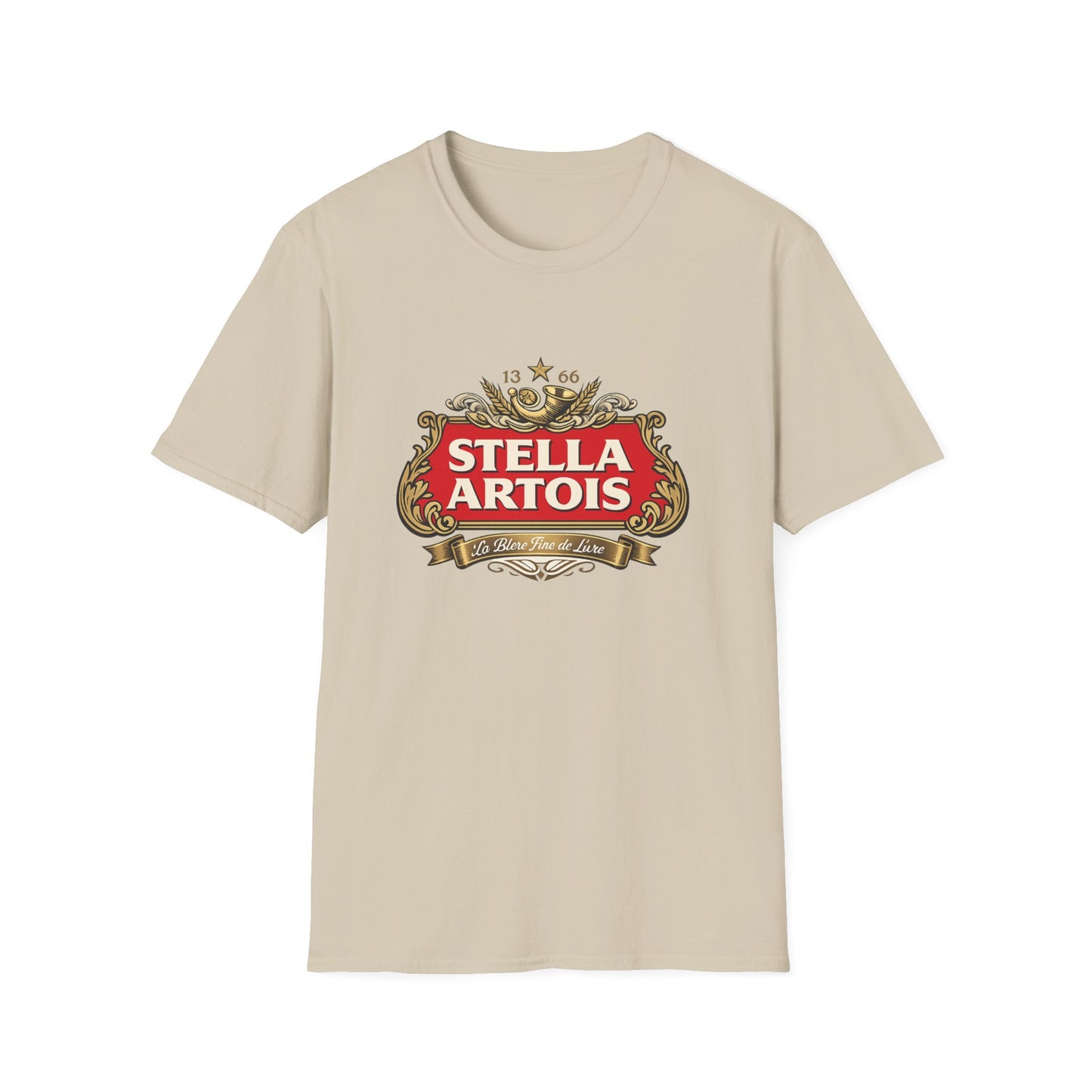 Stella Artois T-Shirt – Beer Fan Tee, Belgian Lager Shirt, Brewery & Bar Merch