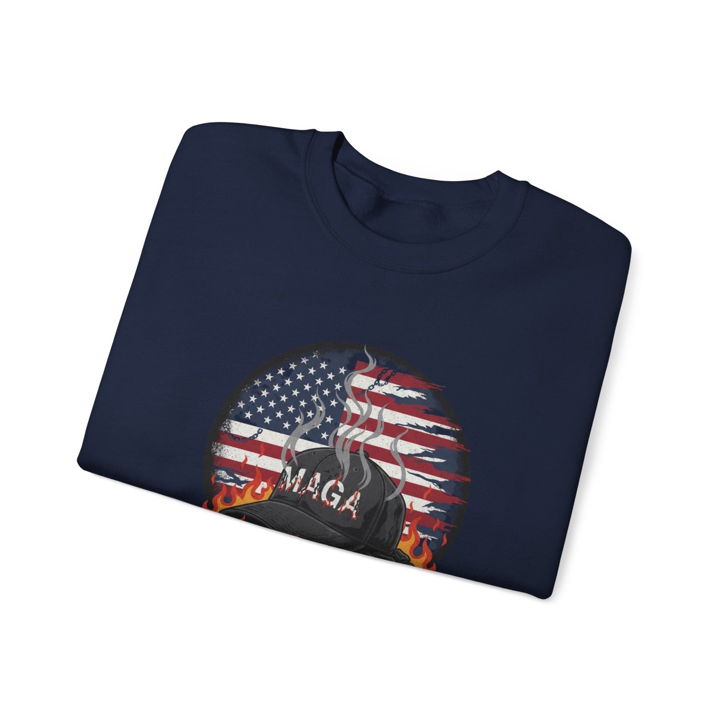 Copy of 8 Crewneck Sweatshirt — Political Satire 'Is He Dead Yet?