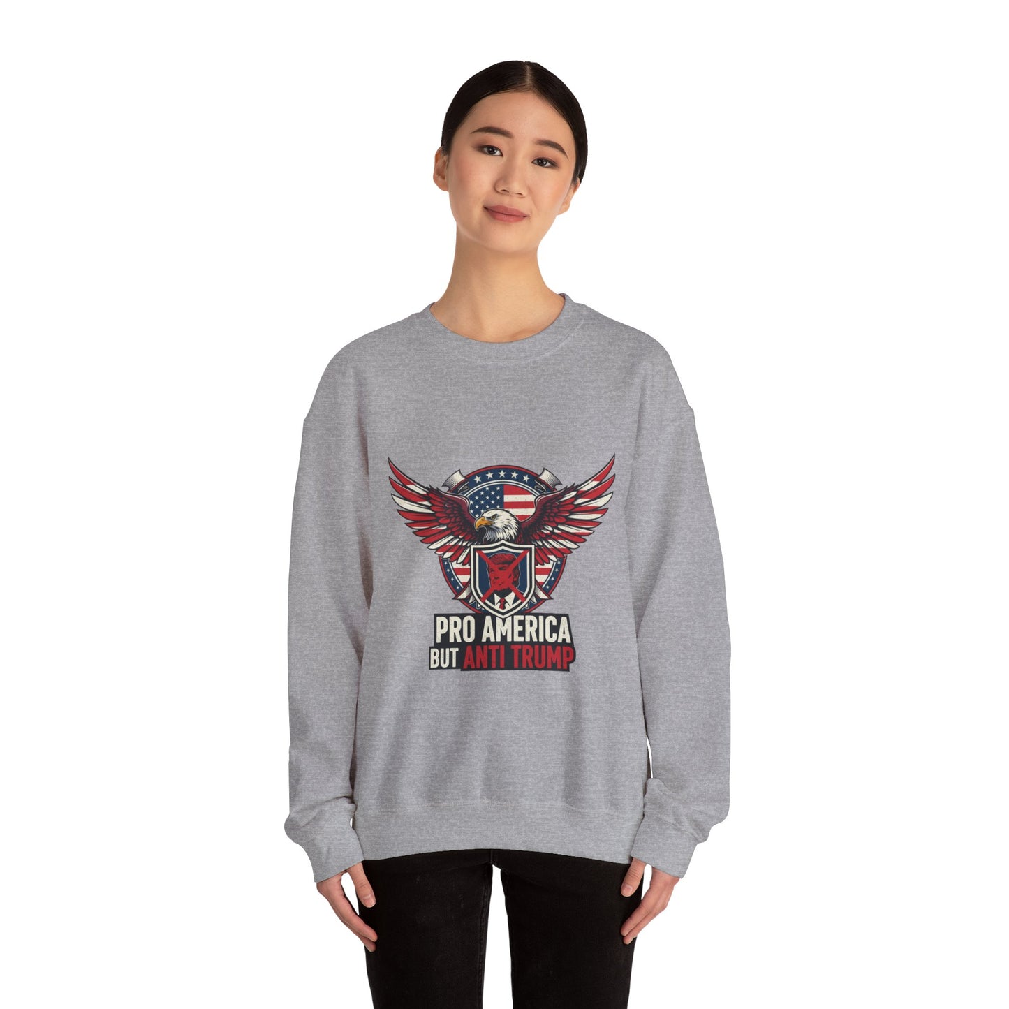 6Crewneck Sweatshirt — Political Satire 'Is He Dead Yet?