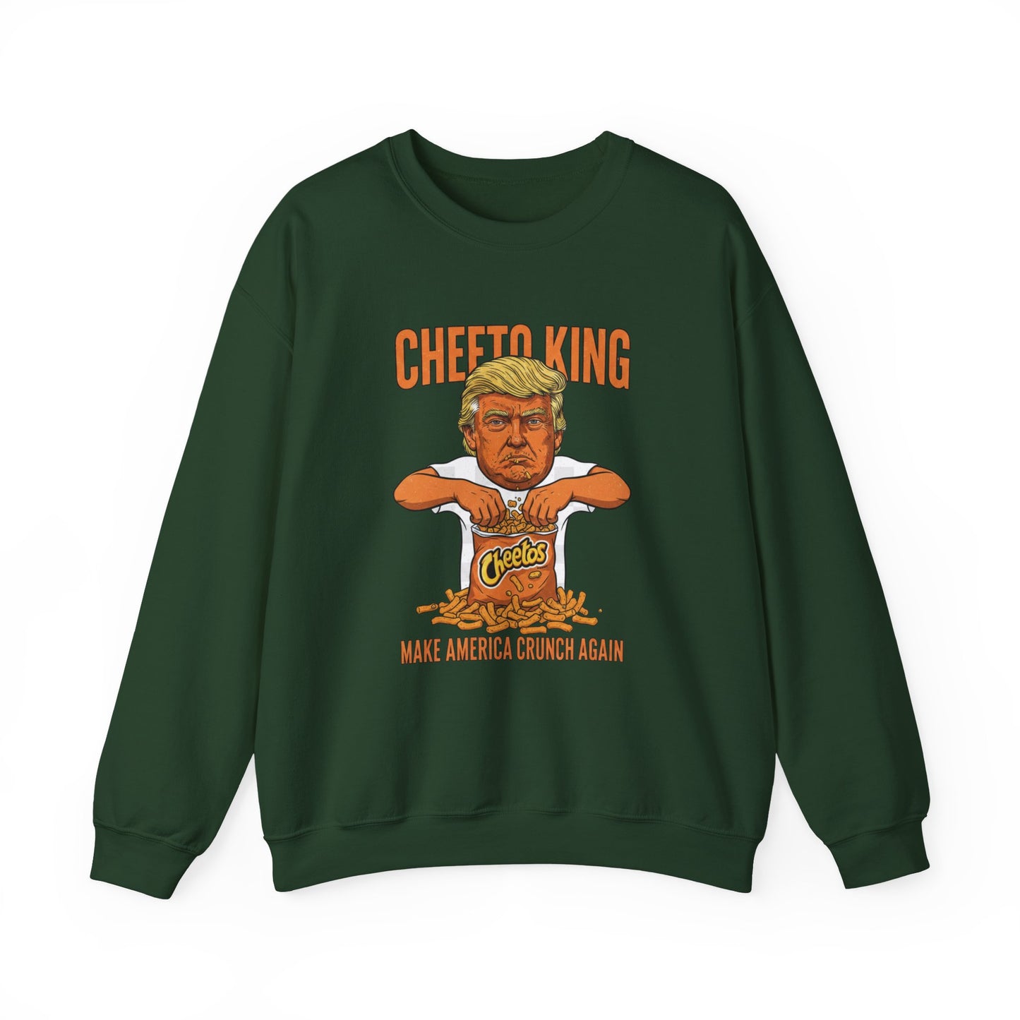 2Crewneck Sweatshirt — Political Satire 'Is He Dead Yet?