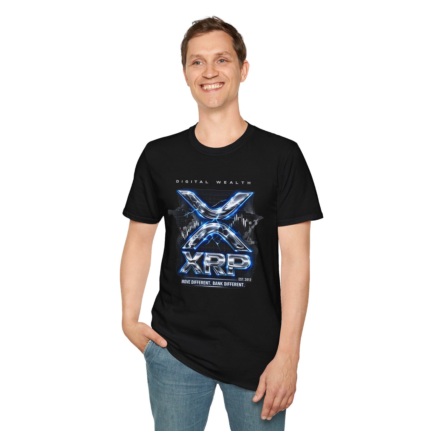 XRP Crypto T-Shirt — XRP Army Tee, Ripple Supporter Shirt, Cryptocurrency Graphic Tee, Bitcoin Alternative Crypto Shirt, Investor Gift