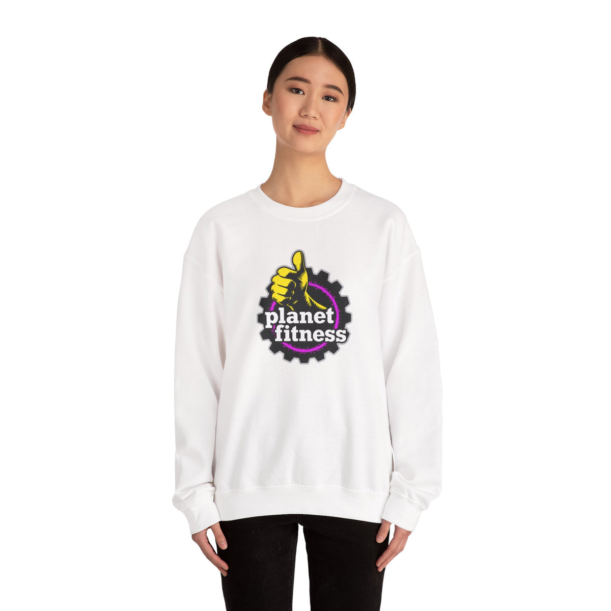 Unisex Planet Fitness Gym Sweatshirt – Fitness Inspired Crewneck Pullover | Comfortable Workout & Streetwear Sweatshirt