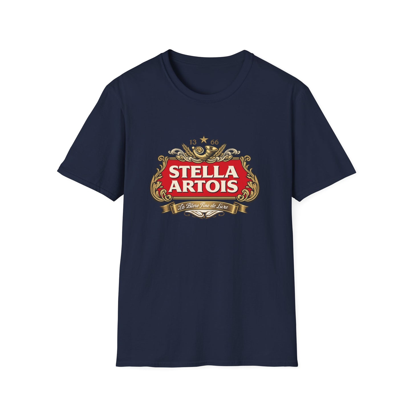 Stella Artois T-Shirt – Beer Fan Tee, Belgian Lager Shirt, Brewery & Bar Merch