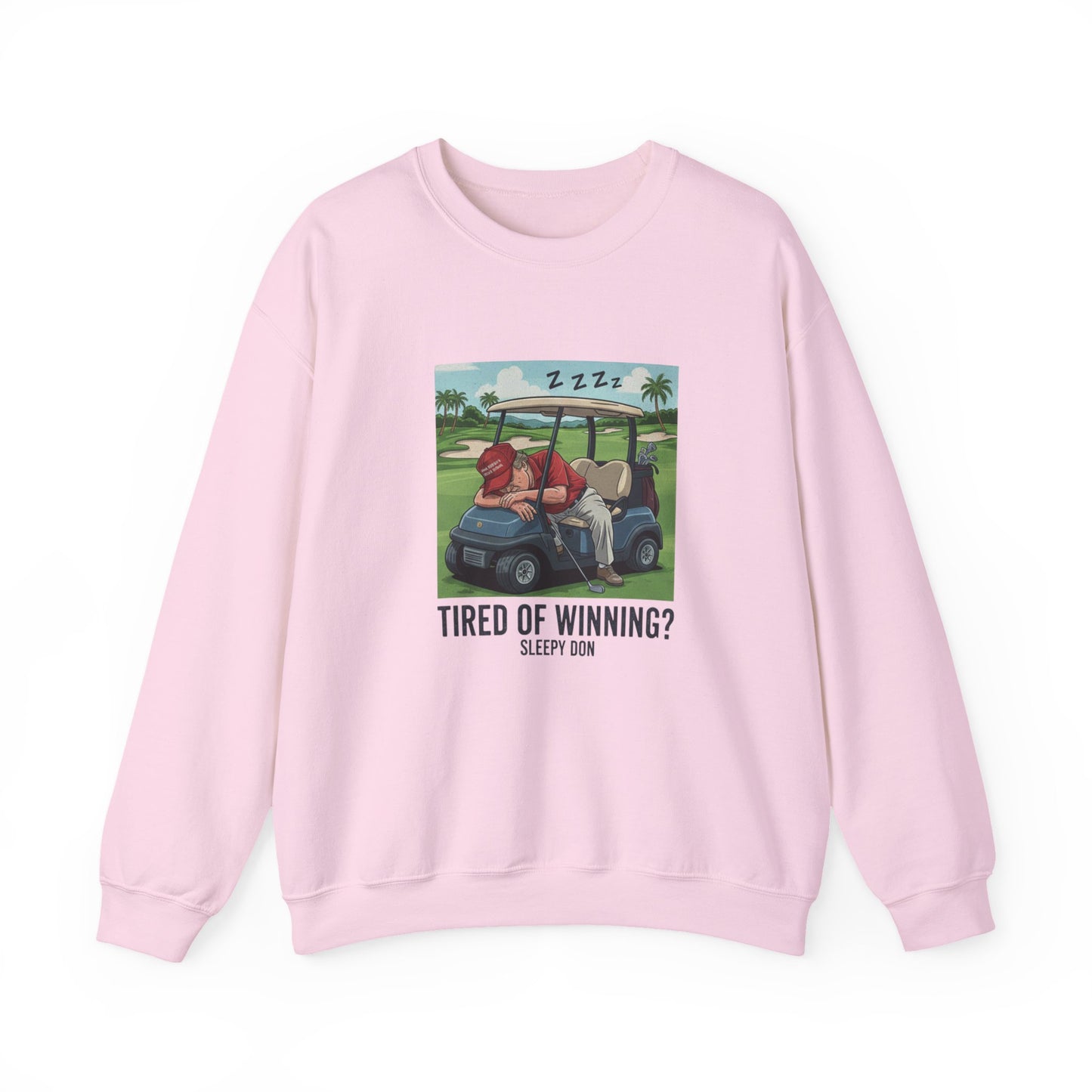 Copy of Copy of 2Crewneck Sweatshirt — Political Satire 'Is He Dead Yet?