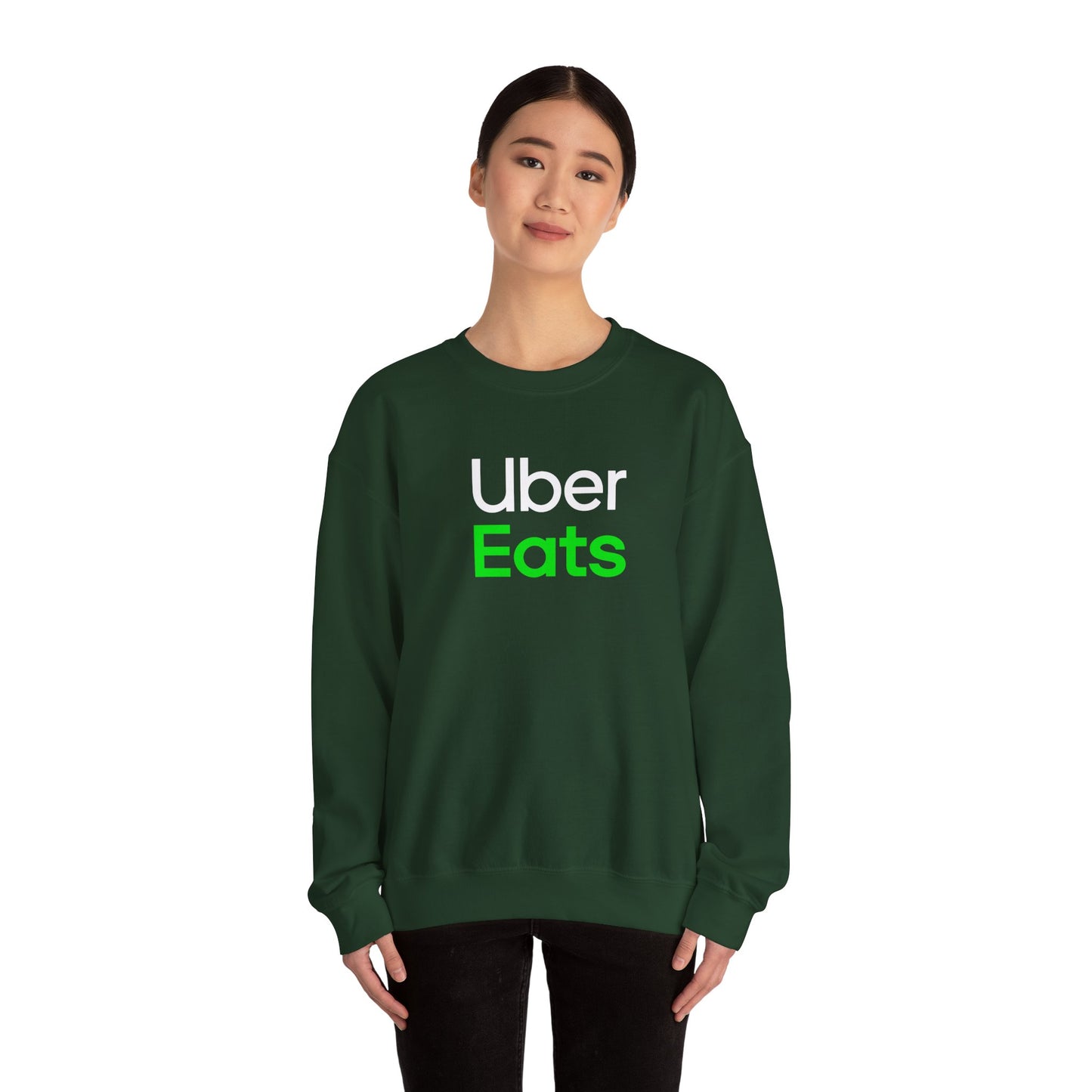 Uber Eats Sweatshirt | Soft Crewneck Apparel | Unisex Sizes S-XXL