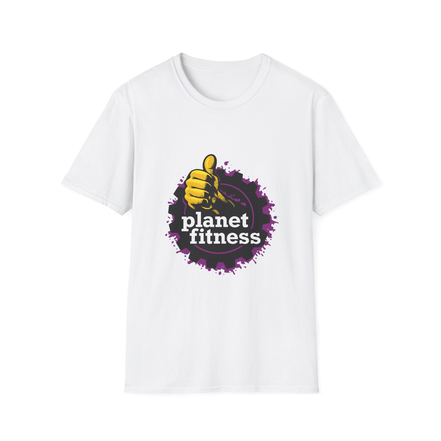 Planet Fitness T-Shirt – Gym Workout Graphic Tee – Fitness Motivation Shirt – Unisex Athletic Training Top for Men & Women