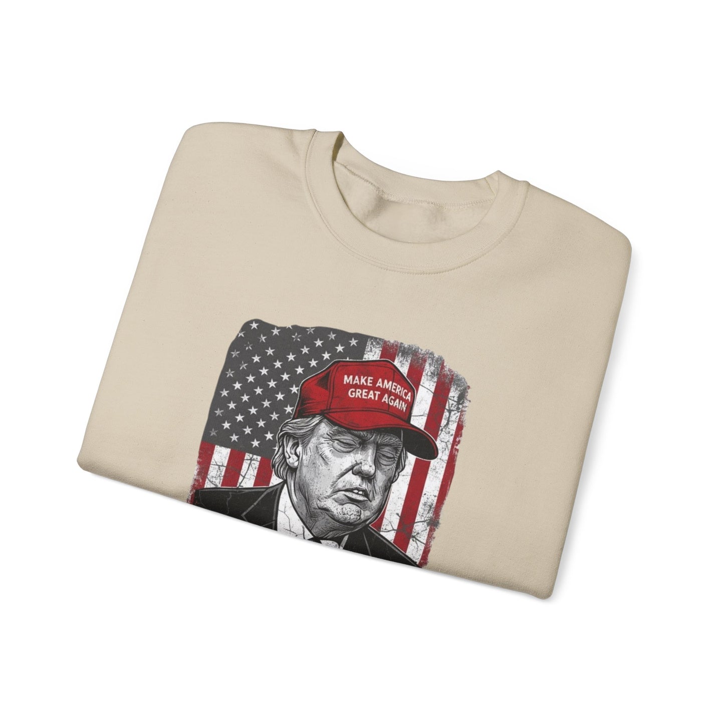 Crewneck Sweatshirt — Political Satire 'Is He Dead Yet?