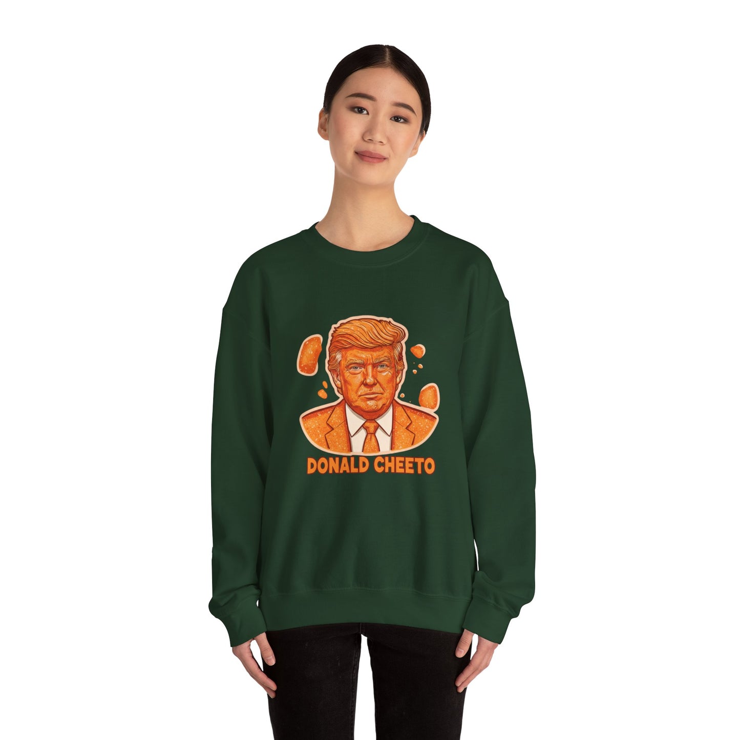 3 Crewneck Sweatshirt — Political Satire 'Is He Dead Yet?