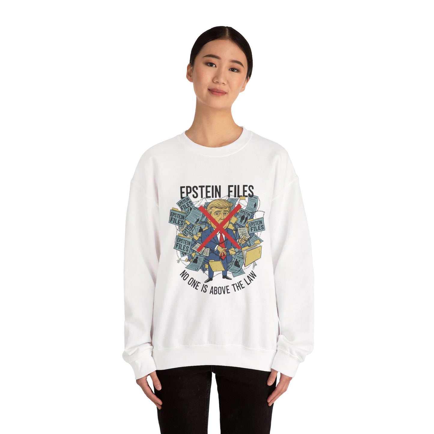 Copy of Copy of Copy of Crewneck Sweatshirt — Political Satire 'Is He Dead Yet?