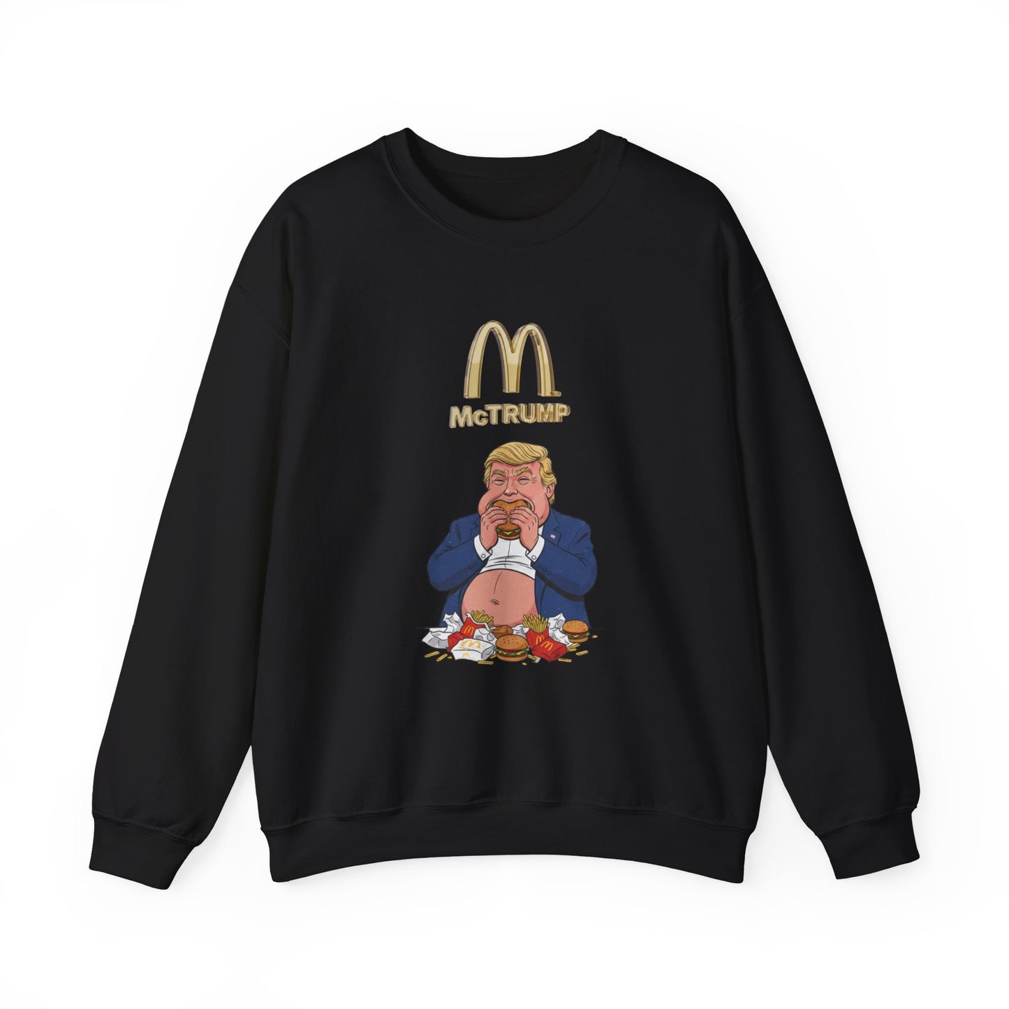 1Crewneck Sweatshirt — Political Satire 'Is He Dead Yet?