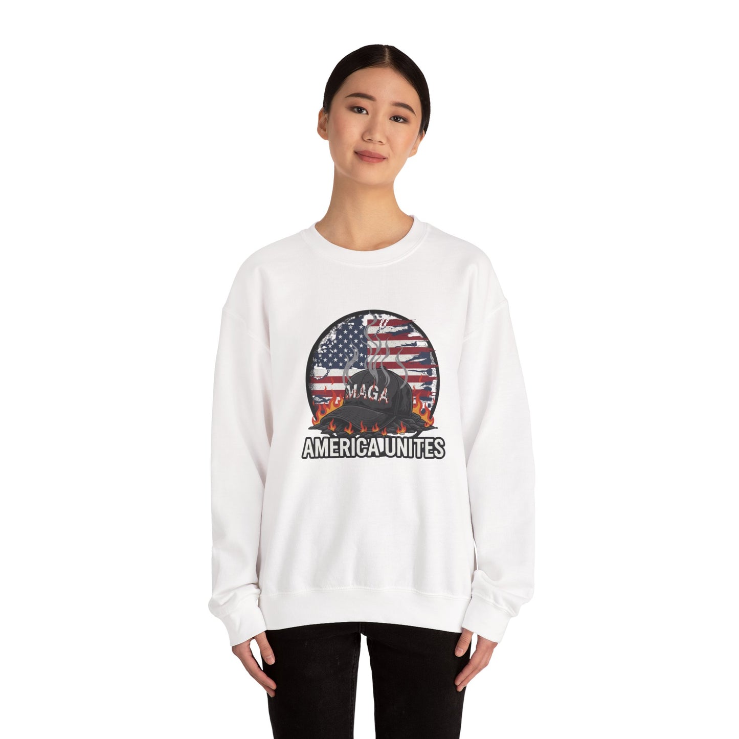 Copy of 8 Crewneck Sweatshirt — Political Satire 'Is He Dead Yet?