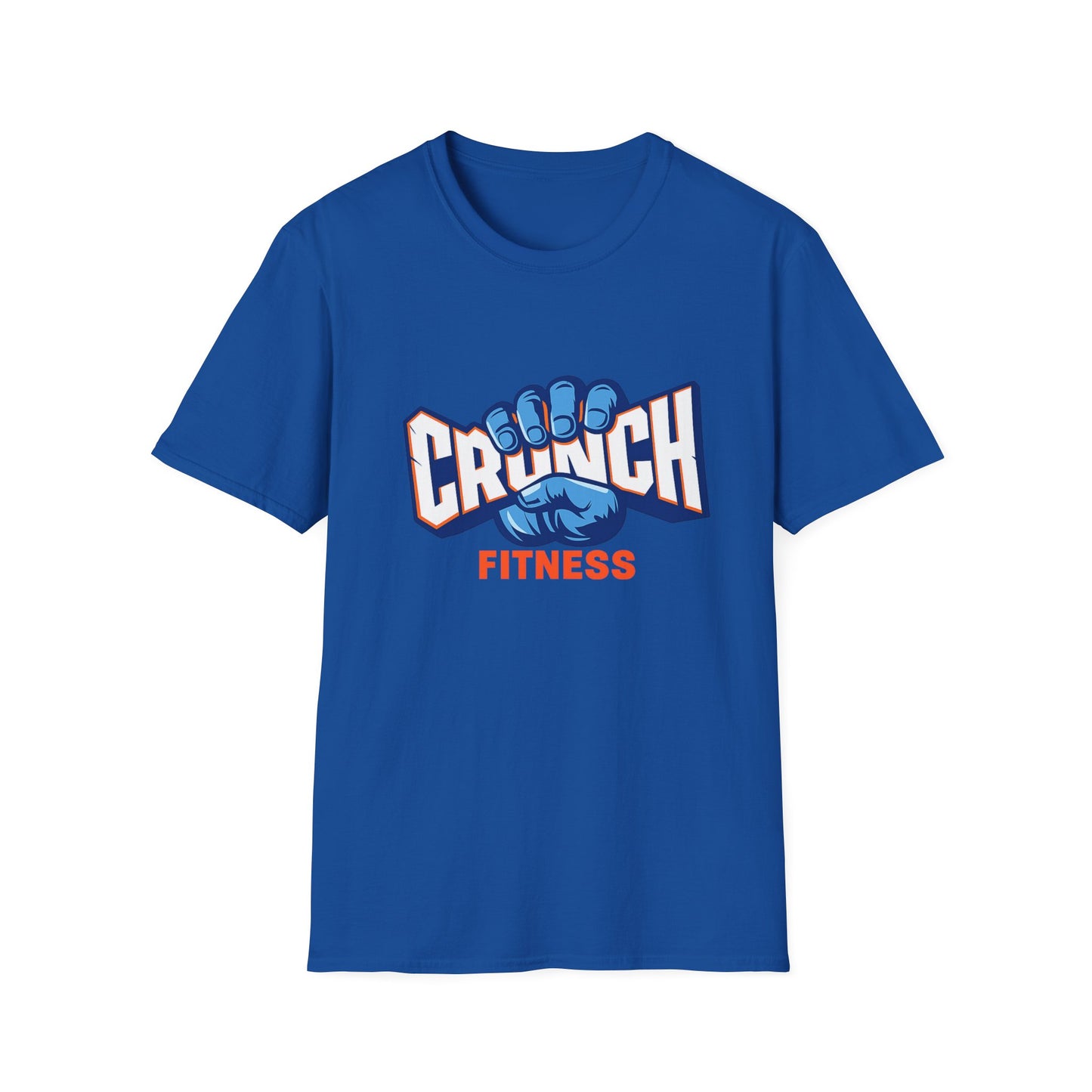 Crunch Fitness T-Shirt – Gym Workout Graphic Tee – Fitness Lover Training Shirt – Unisex Athletic Top for Men & Women