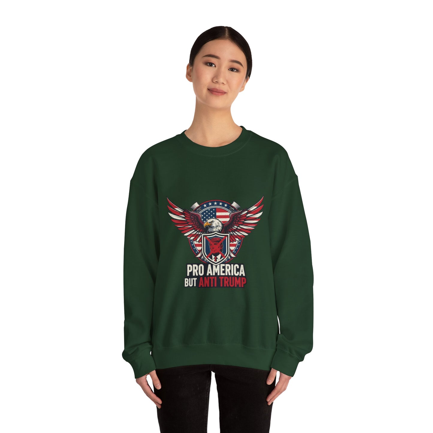 6Crewneck Sweatshirt — Political Satire 'Is He Dead Yet?