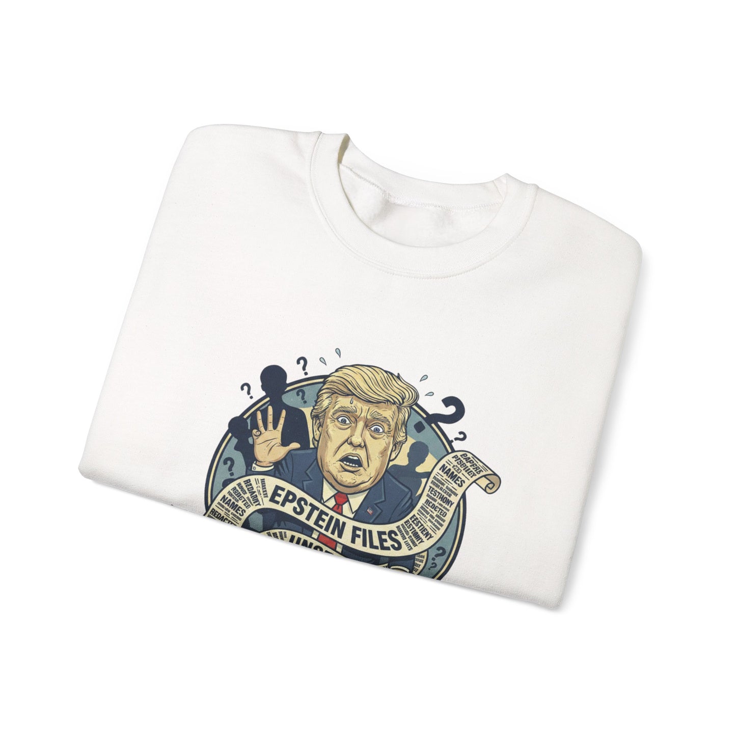 Copy of Copy of Copy of Crewneck Sweatshirt — Political Satire 'Is He Dead Yet?