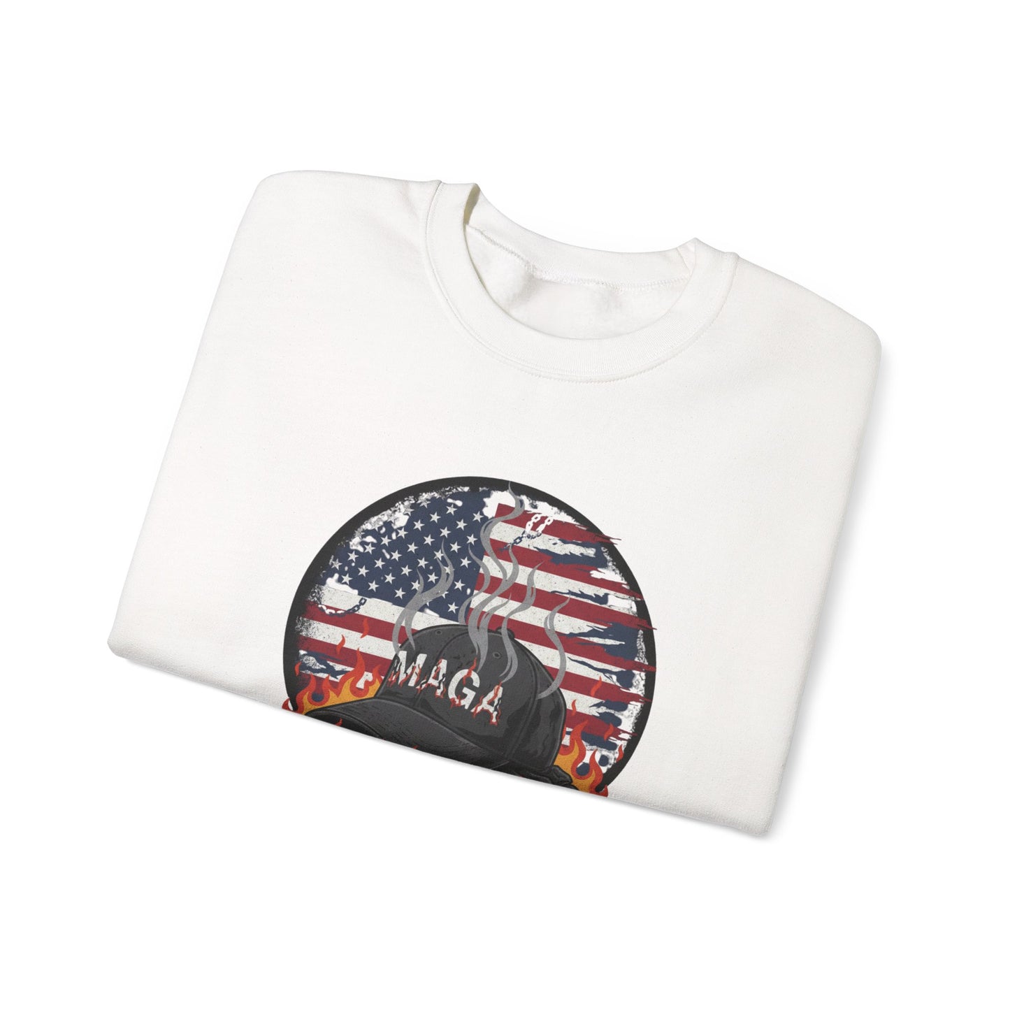 Copy of 8 Crewneck Sweatshirt — Political Satire 'Is He Dead Yet?