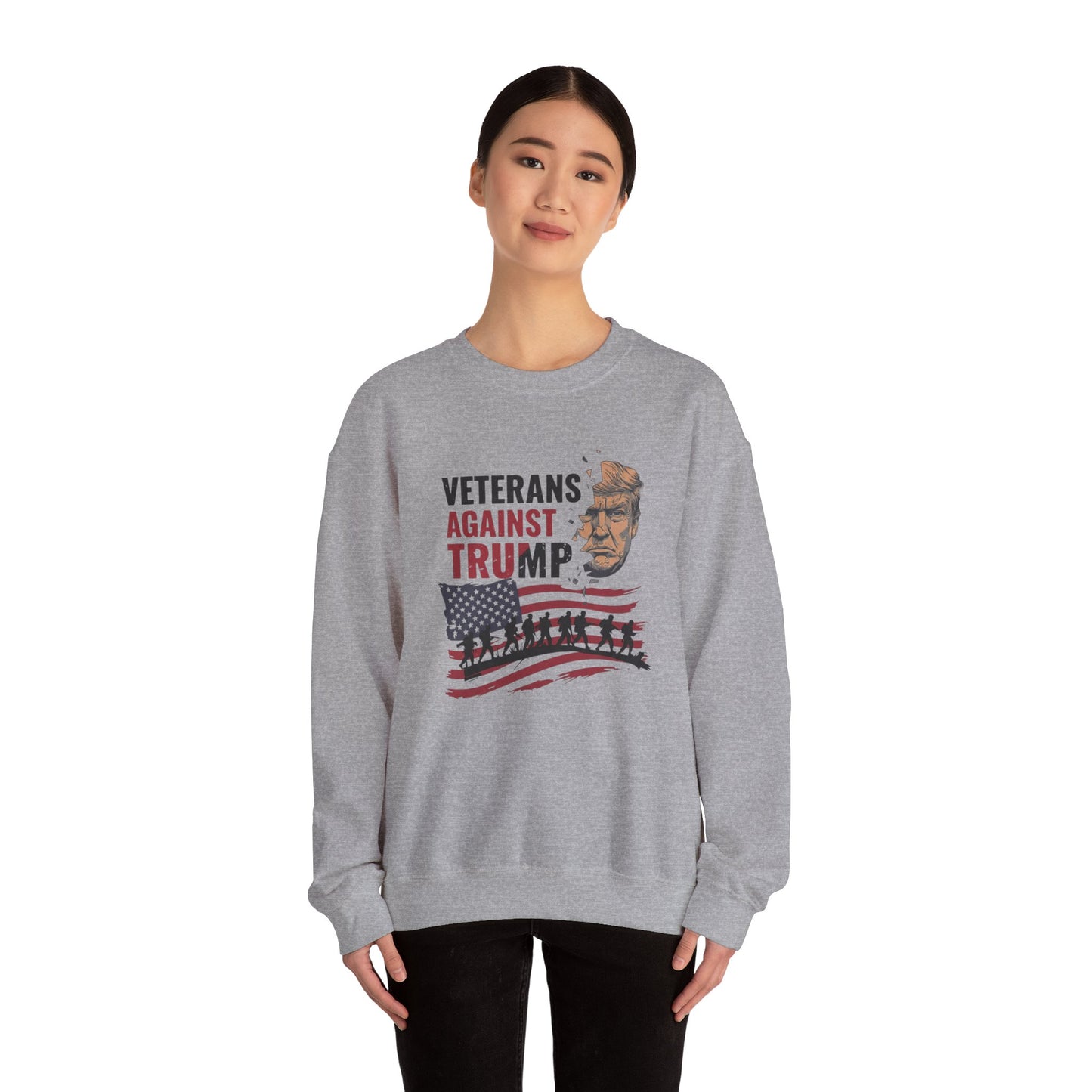 6Crewneck Sweatshirt — Political Satire 'Is He Dead Yet?