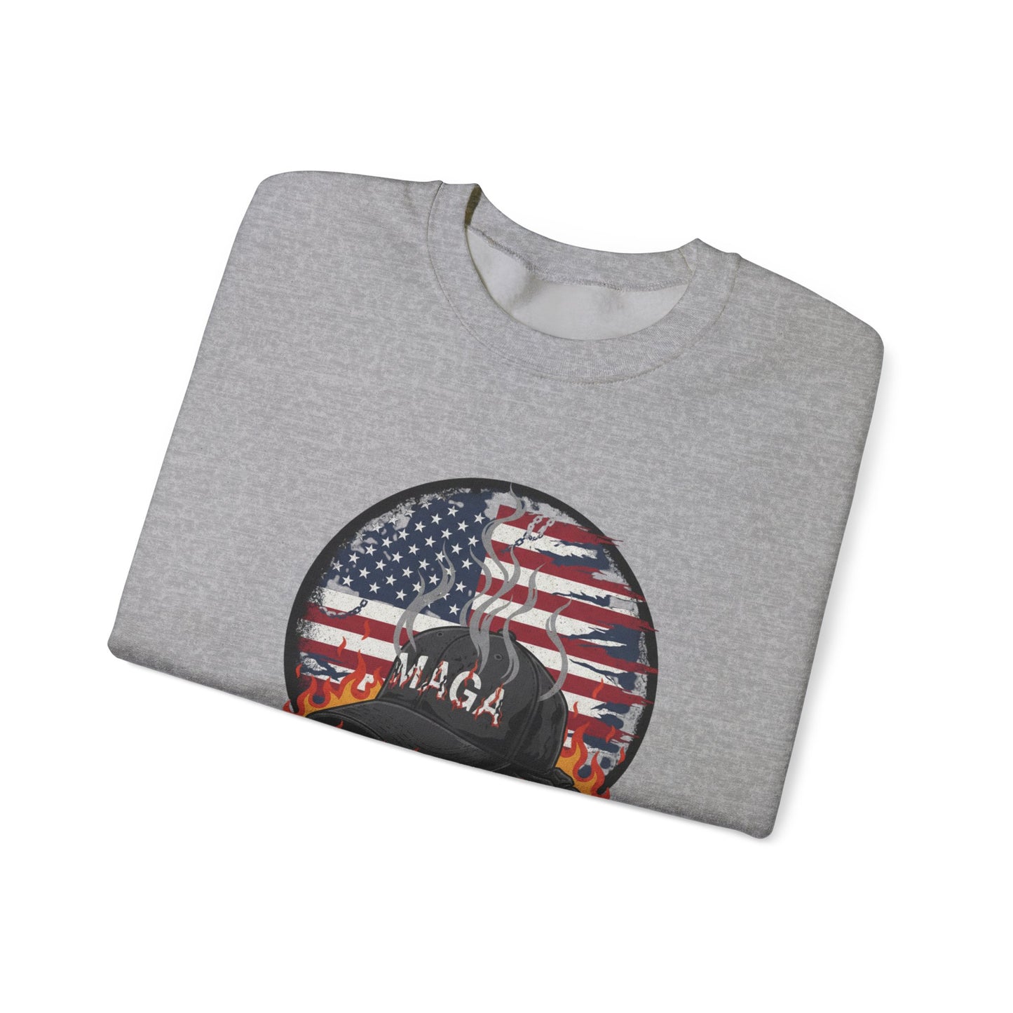 Copy of 8 Crewneck Sweatshirt — Political Satire 'Is He Dead Yet?