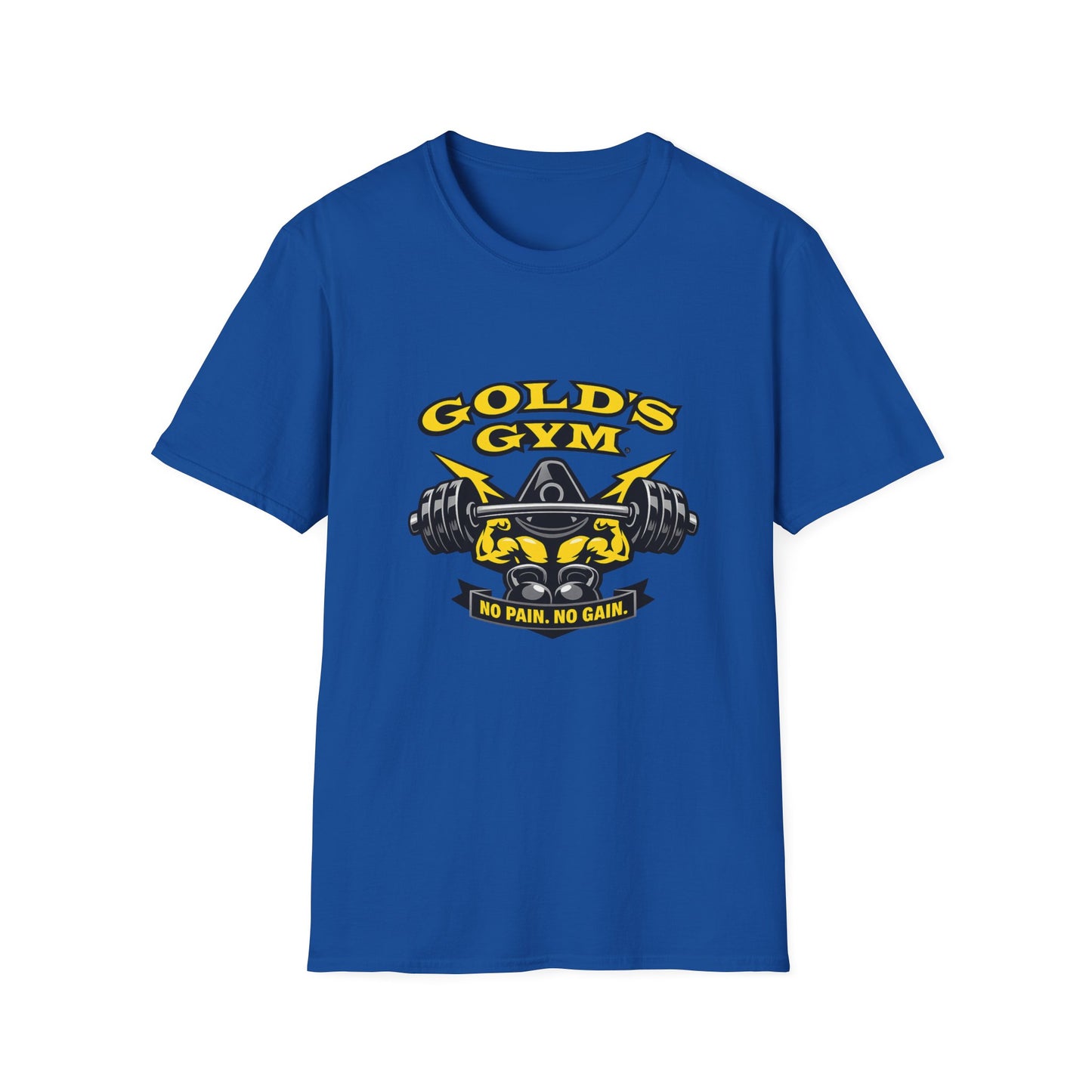 Gold’s Gym T-Shirt – Classic Bodybuilding Workout Tee – Vintage Fitness Graphic Shirt – Unisex Muscle Training Top for Men & Women