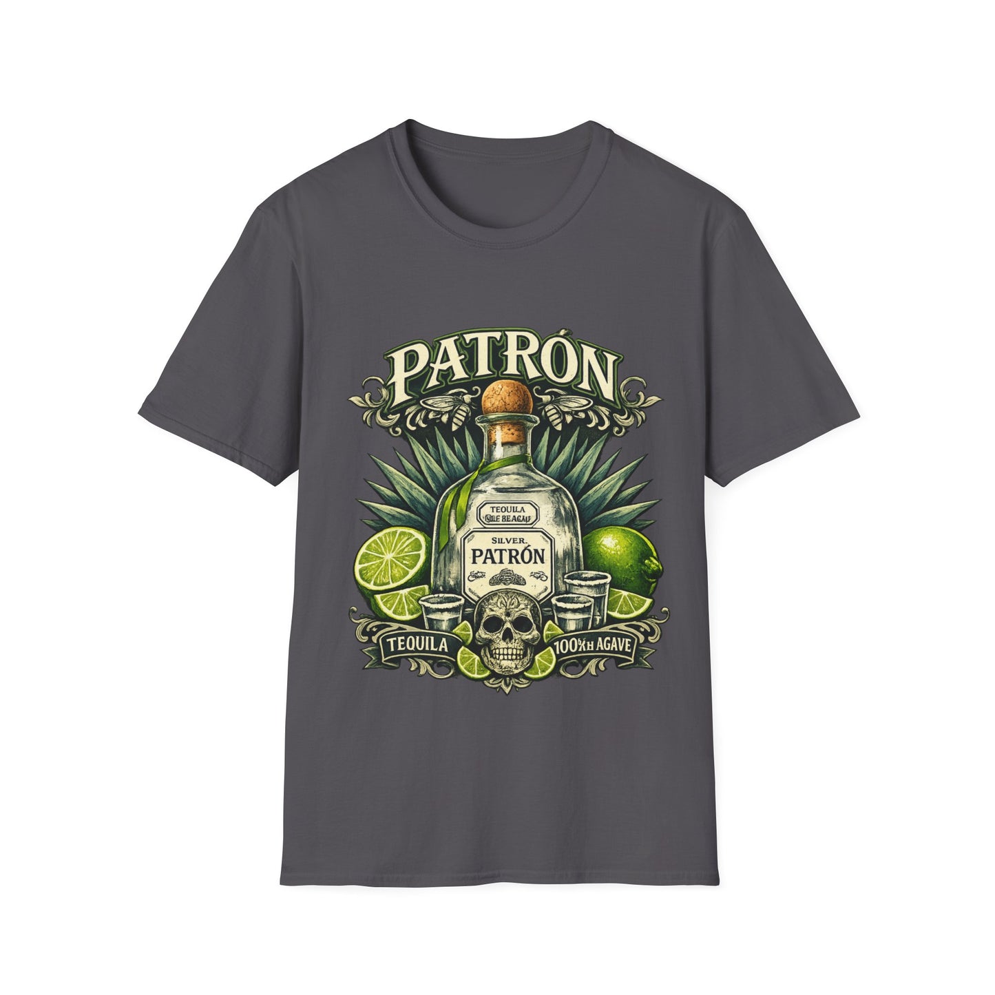 Patrón T-Shirt – Tequila Lover Tee, Premium Spirits Shirt, Bar & Party Merch