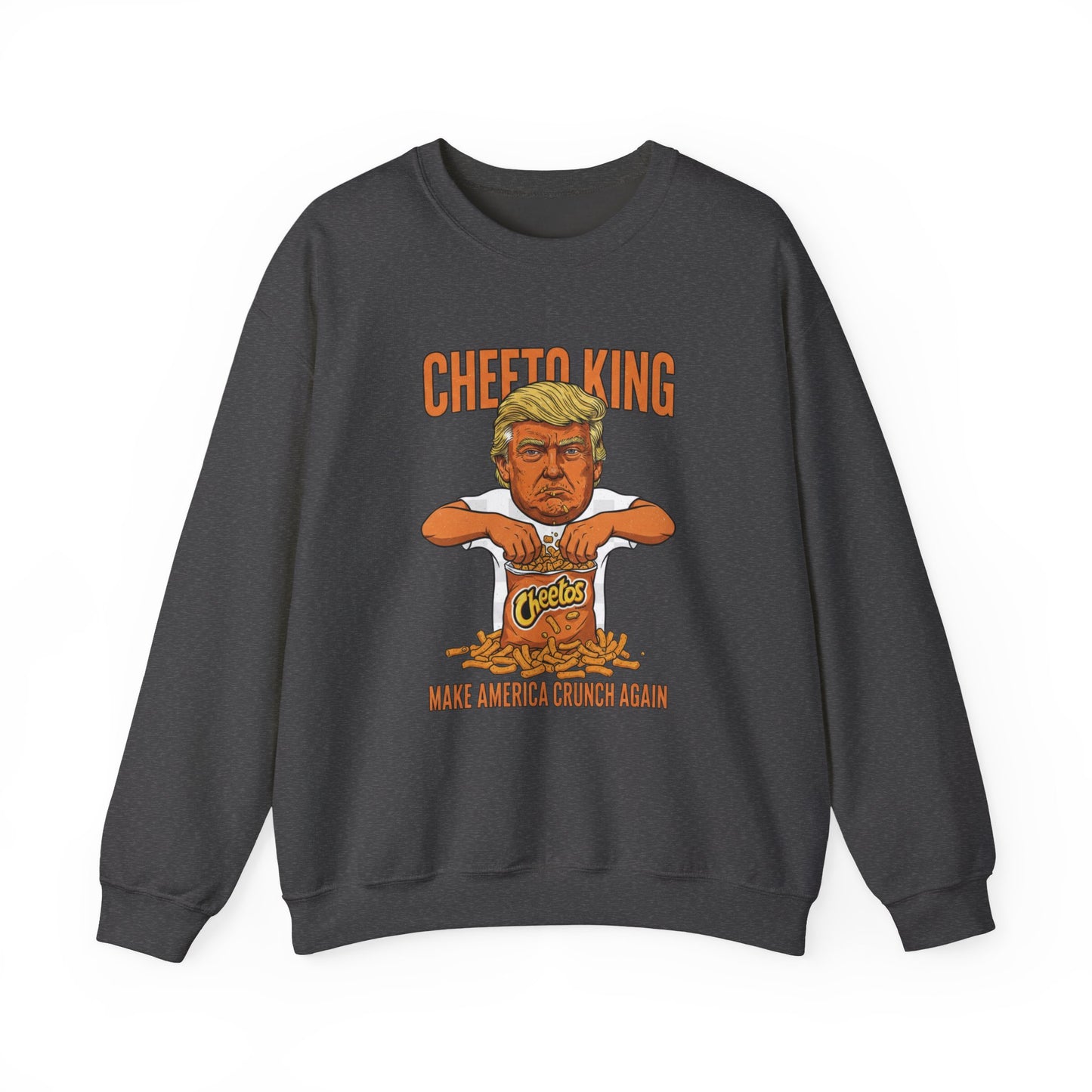 2Crewneck Sweatshirt — Political Satire 'Is He Dead Yet?