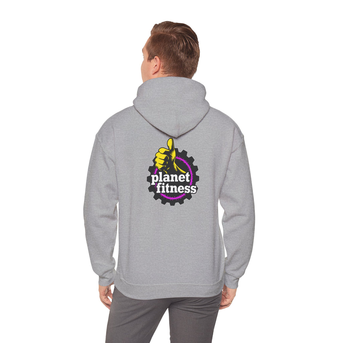 Planet Fitness Inspired Hoodie – Unisex Gym Sweatshirt | Cozy Fitness Pullover for Workout Lovers