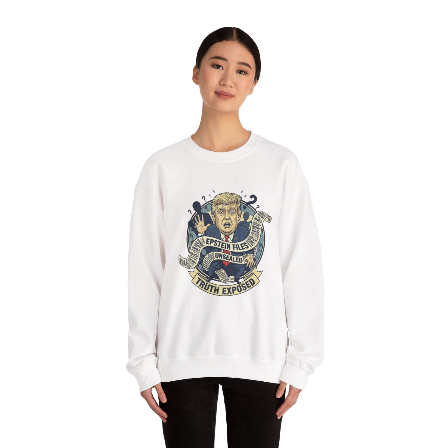Copy of Copy of Copy of Crewneck Sweatshirt — Political Satire 'Is He Dead Yet?