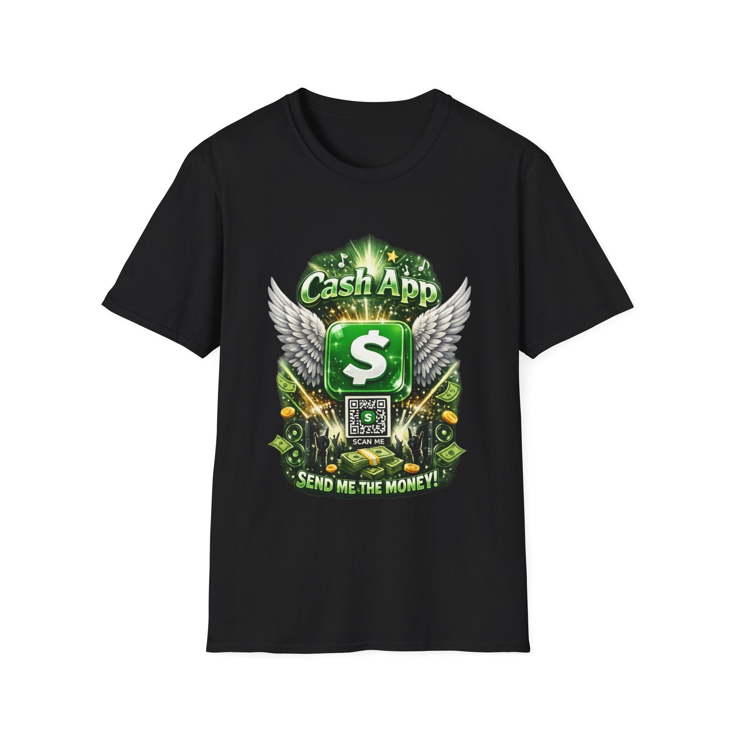 Cash App T-Shirt – Funny Money App Tee, Mobile Payment Fan Shirt, Trendy Finance Merch